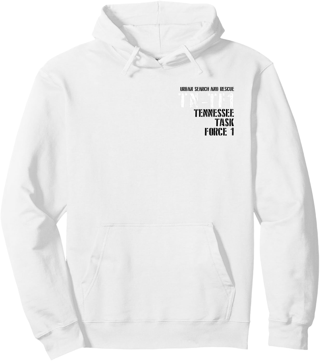 Urban Search & Rescue Tennessee Task Force 1 TN-TF1 Duty Hoodie - Hoodie | White