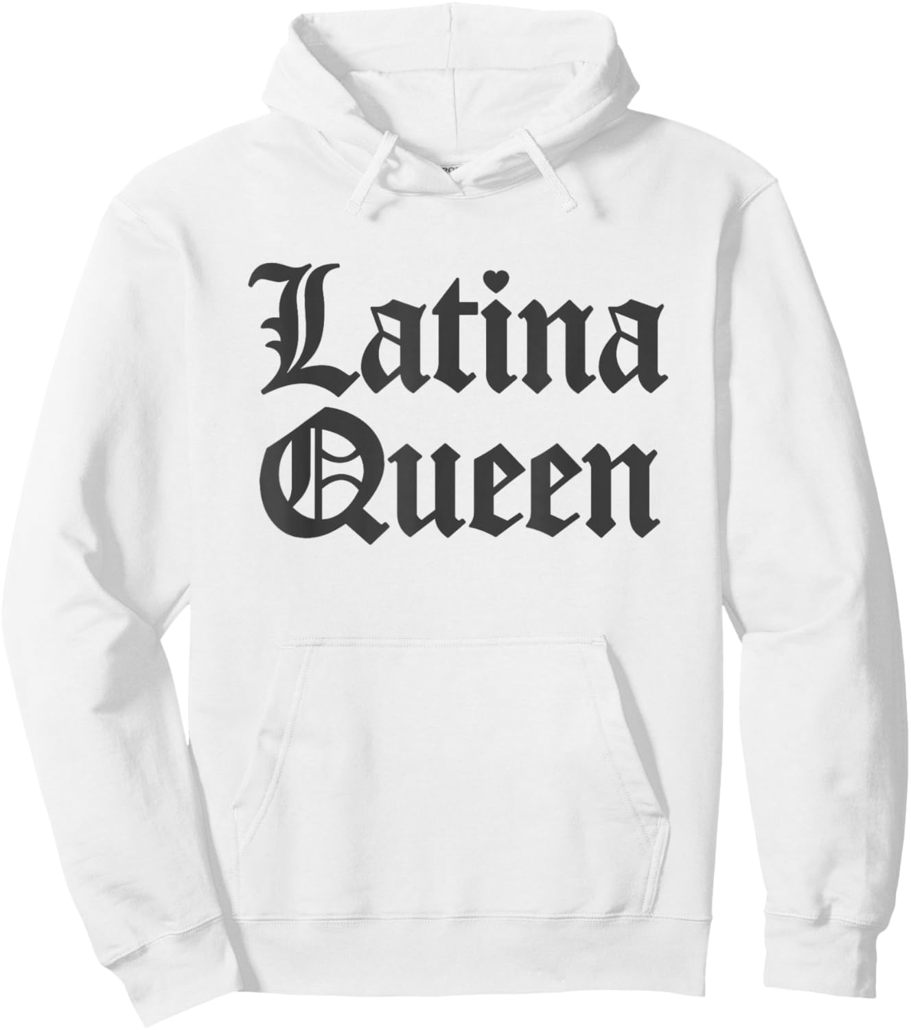 Latina Queen Women Hispanic Heritage Hoodie - Hoodie | White
