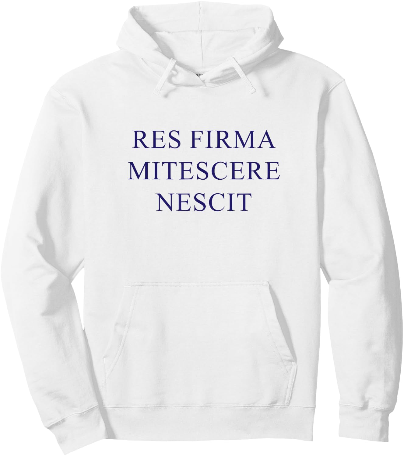 American Flyers "Res Firma Mitescere Nescit" Hoodie - Hoodie | White