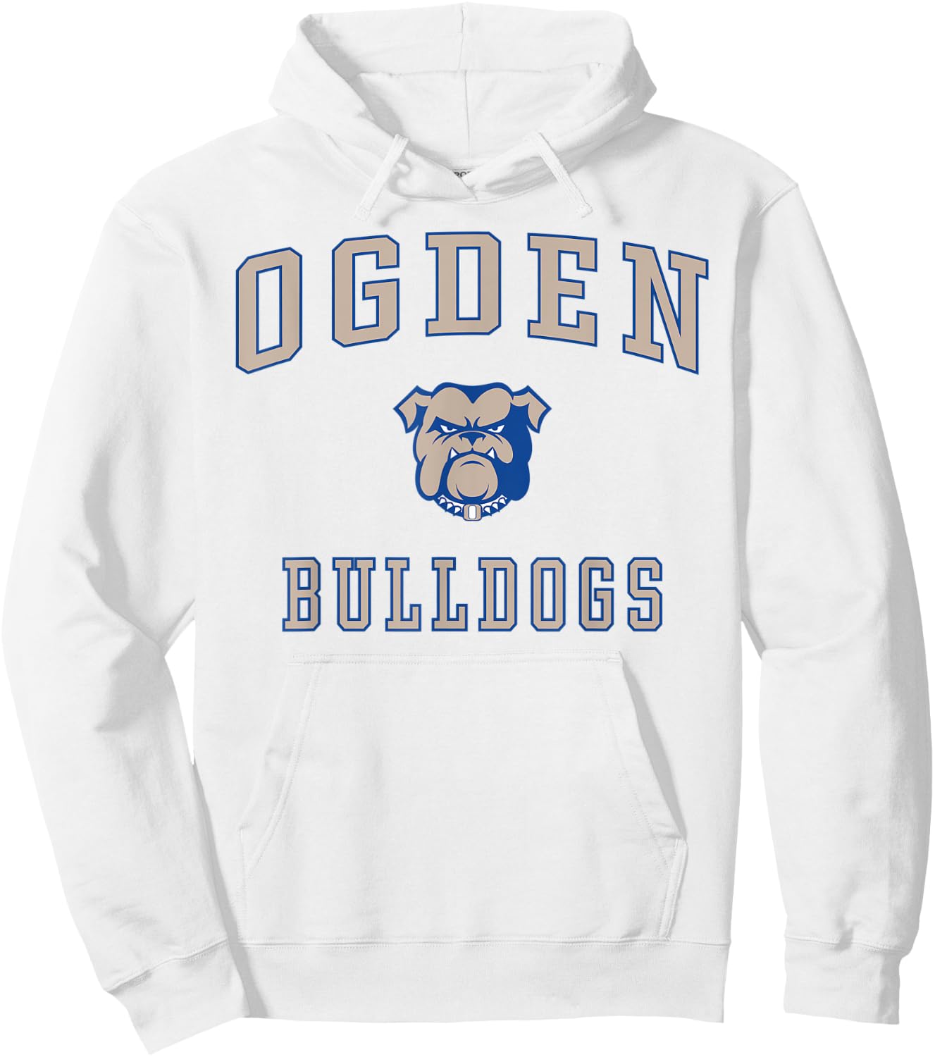 Ogden High School Bulldogs Hoodie - Hoodie | White