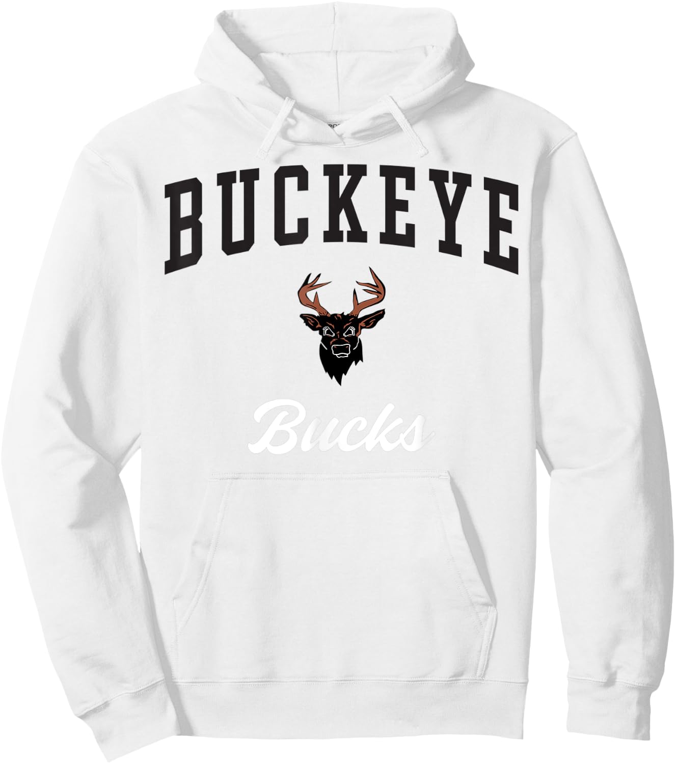 Buckeye High School Bucks C3 Hoodie - Hoodie | White