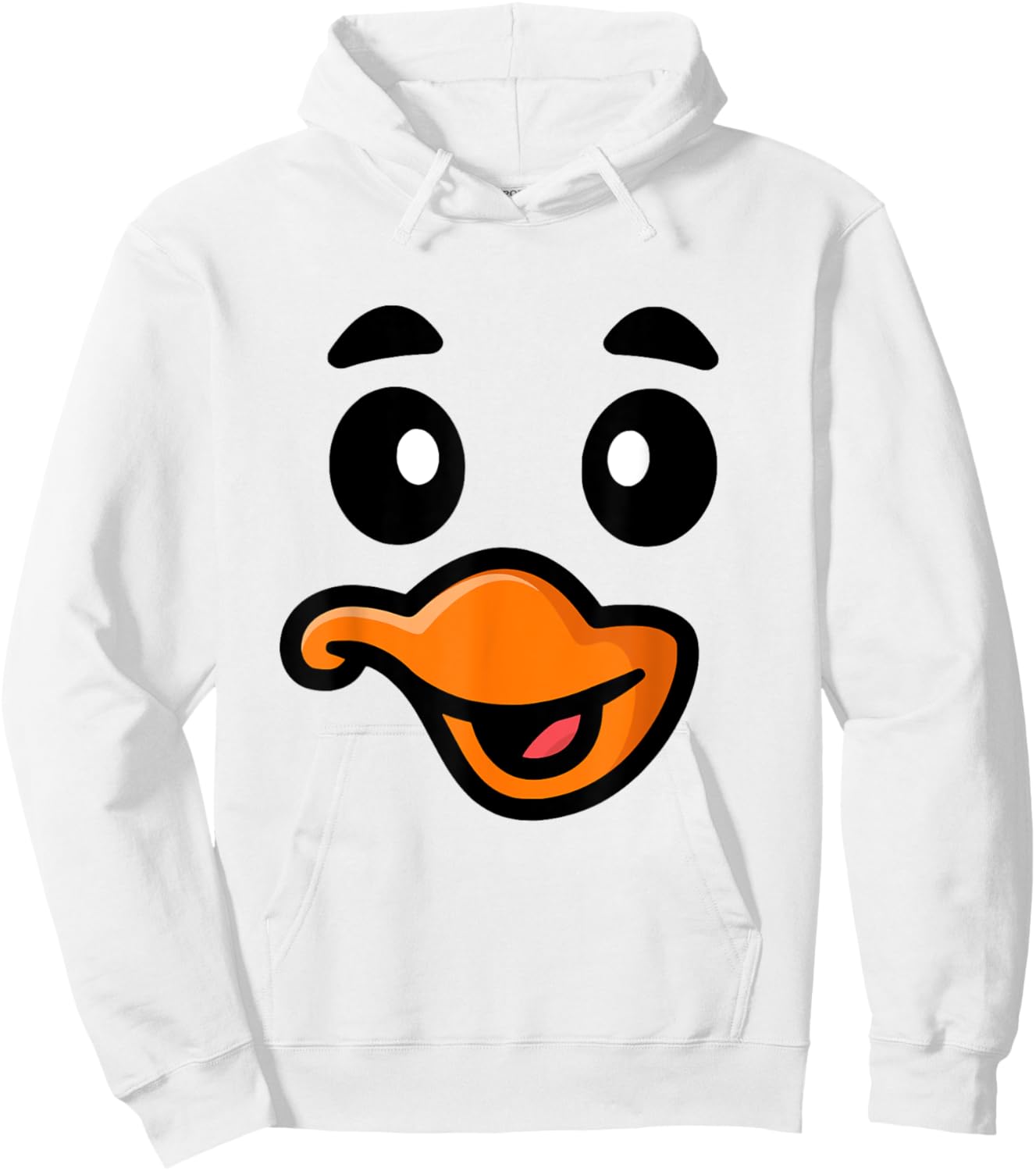 Duck animal costume duck Hoodie - Hoodie | White