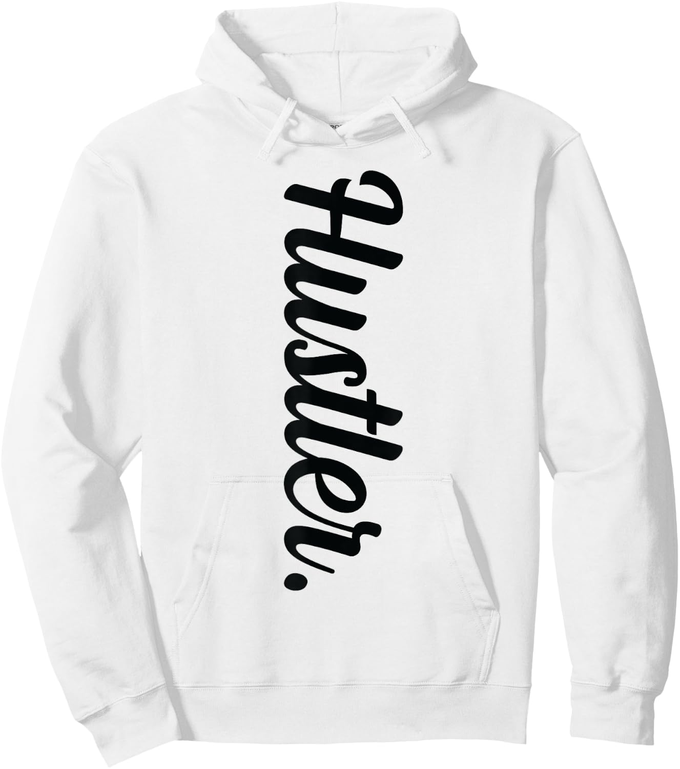 Hustler, Hustle Gang, Stylish Hoodie - Hoodie | White
