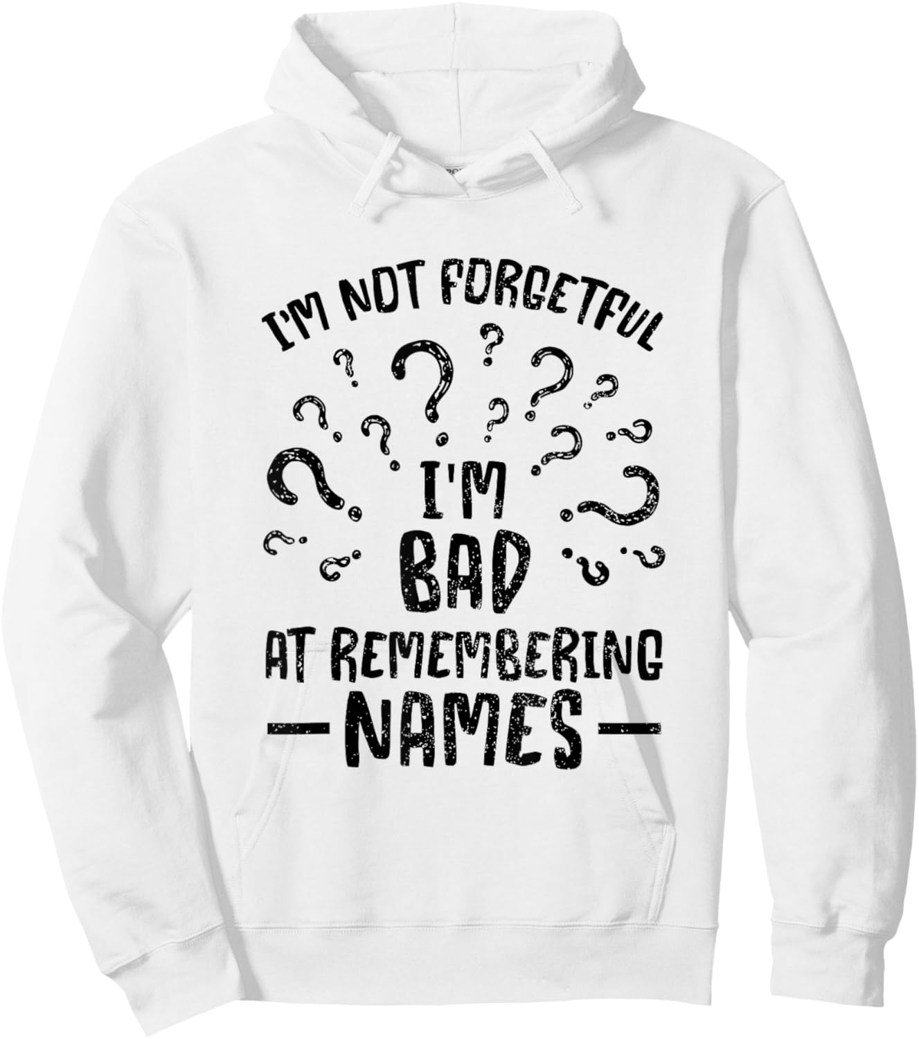 Psychology Brain Memory Science Neuron Face Anomia Elderly Hoodie - Hoodie | White