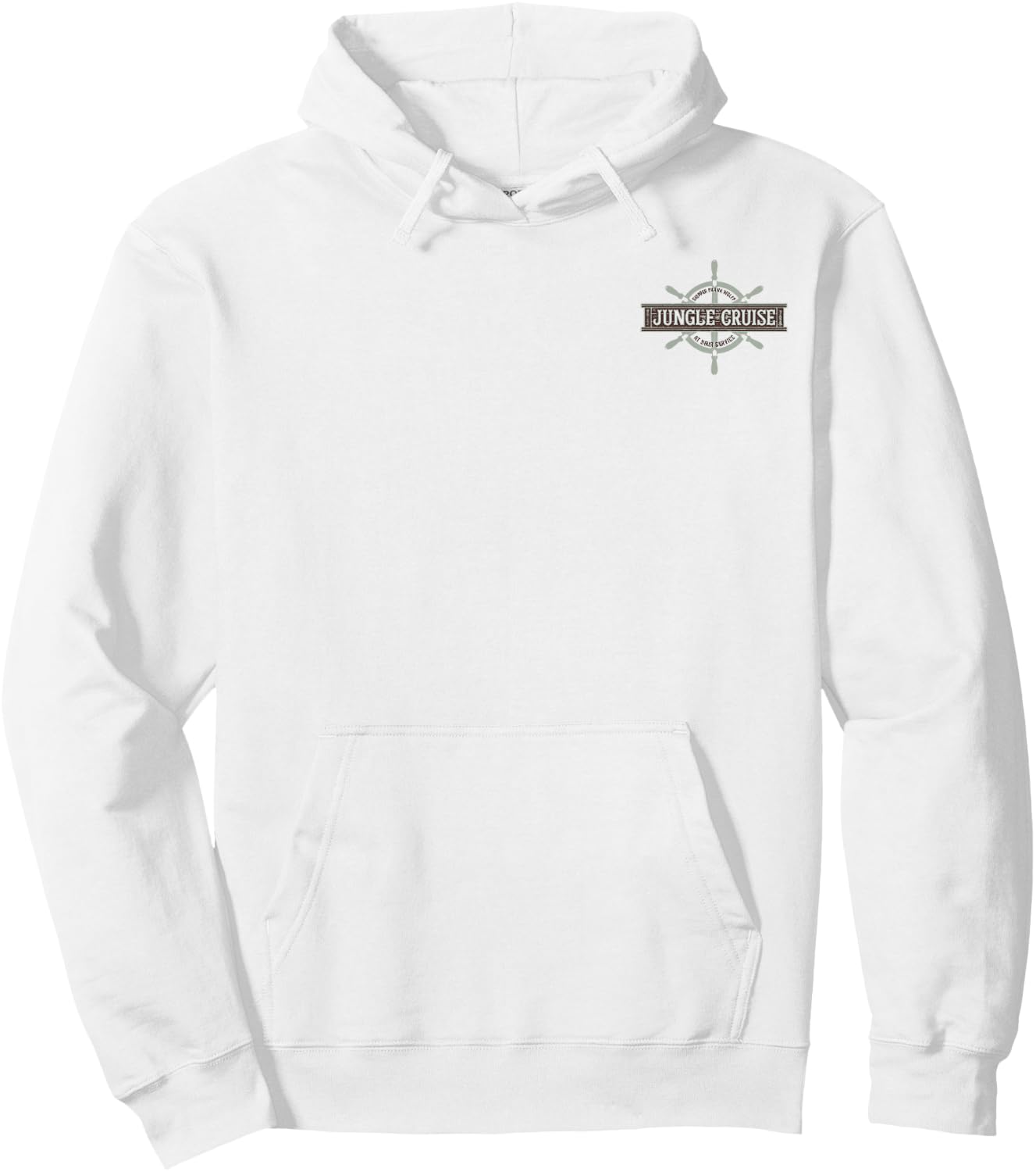 Disney Jungle Cruise Your Dreamboat Has Arrived Front & Back Hoodie - Hoodie | White