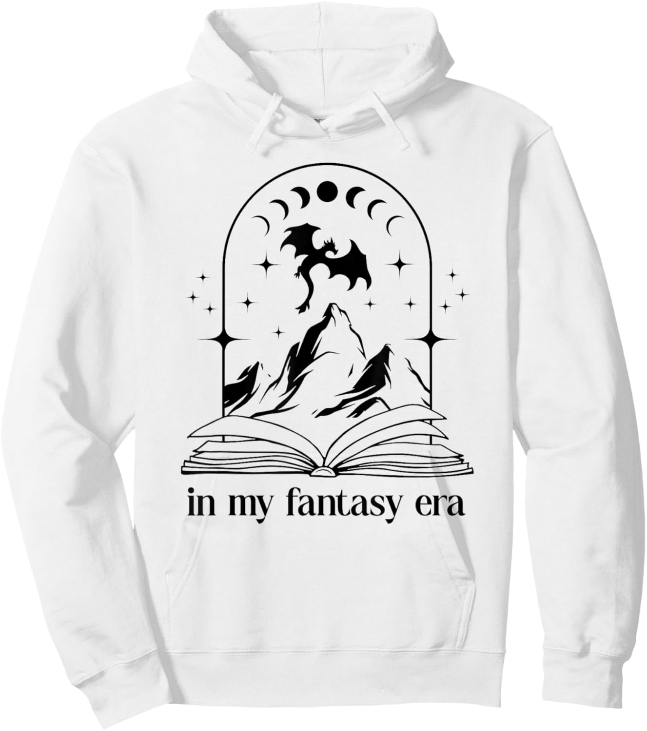In My Fantasy Era Shirt,Smutty Book Dragon In My Fantasy Era Hoodie - Hoodie | White