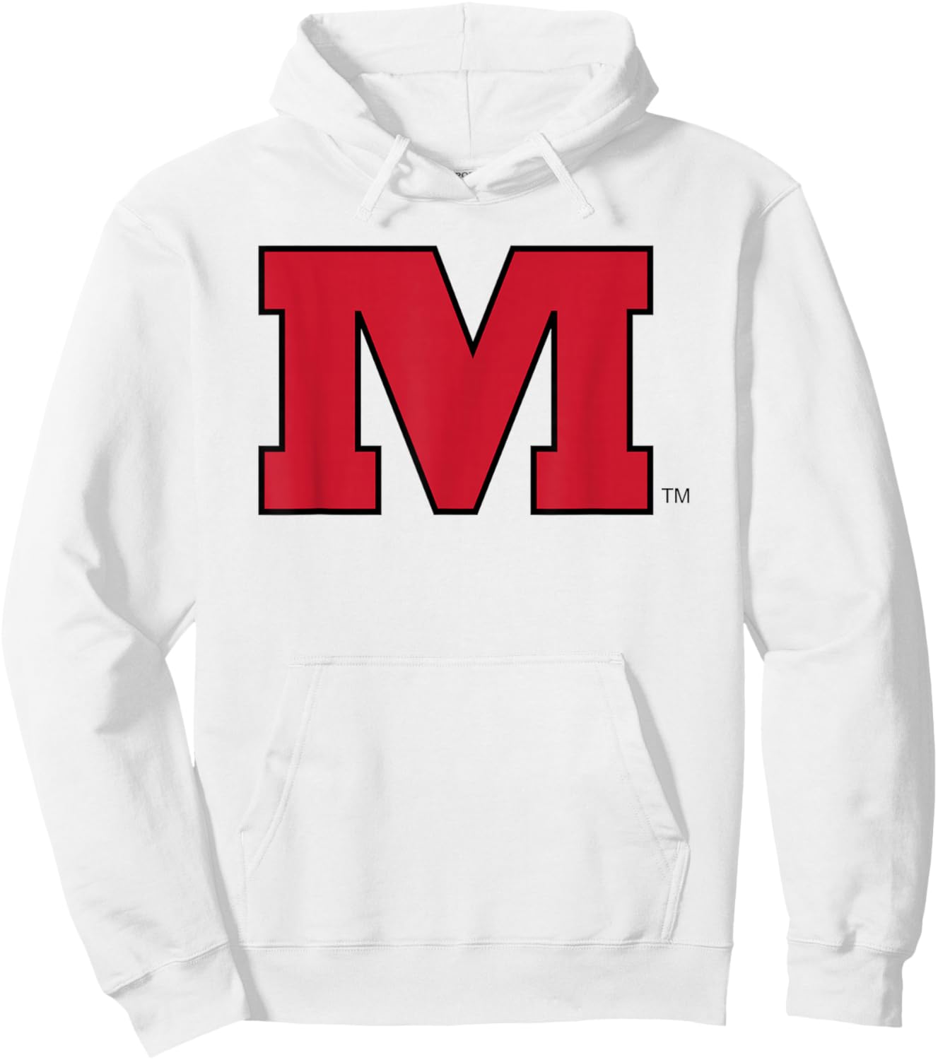 Monmouth College Fighting Scots Icon Officially Licensed Hoodie - Hoodie | White