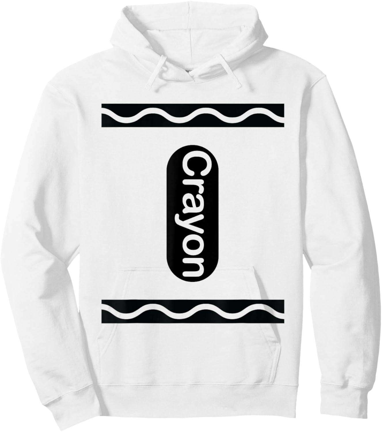 Crayon Halloween Costumes Hoodie - Hoodie | White