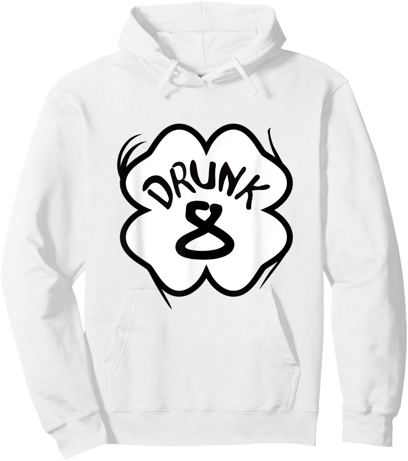 Drunk 1-10 St Patricks Day Shirt Friends Group Matching Gift Hoodie - Hoodie | White