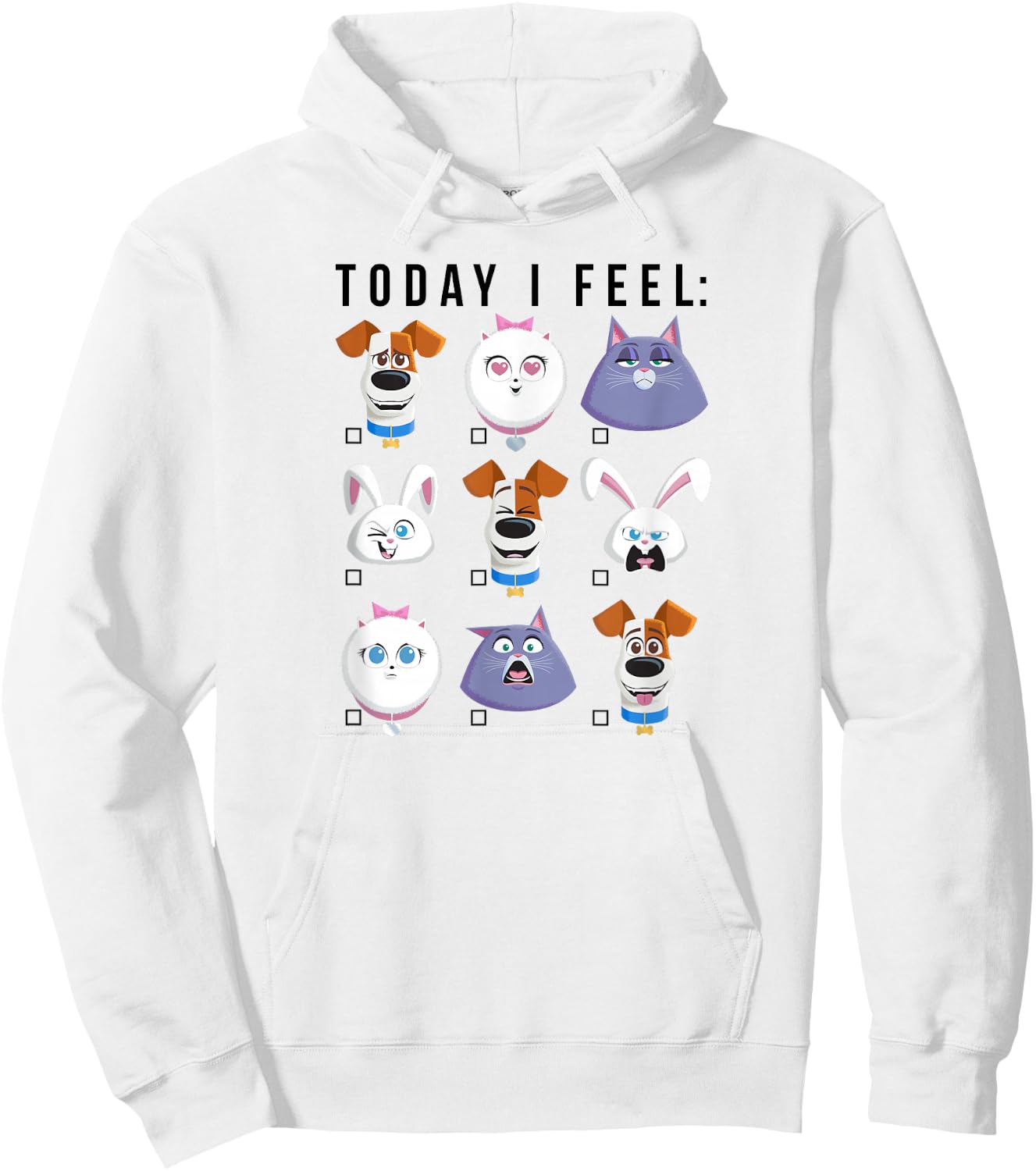 Pets 2 Heute fühlen ich Hoodie - Hoodie | White