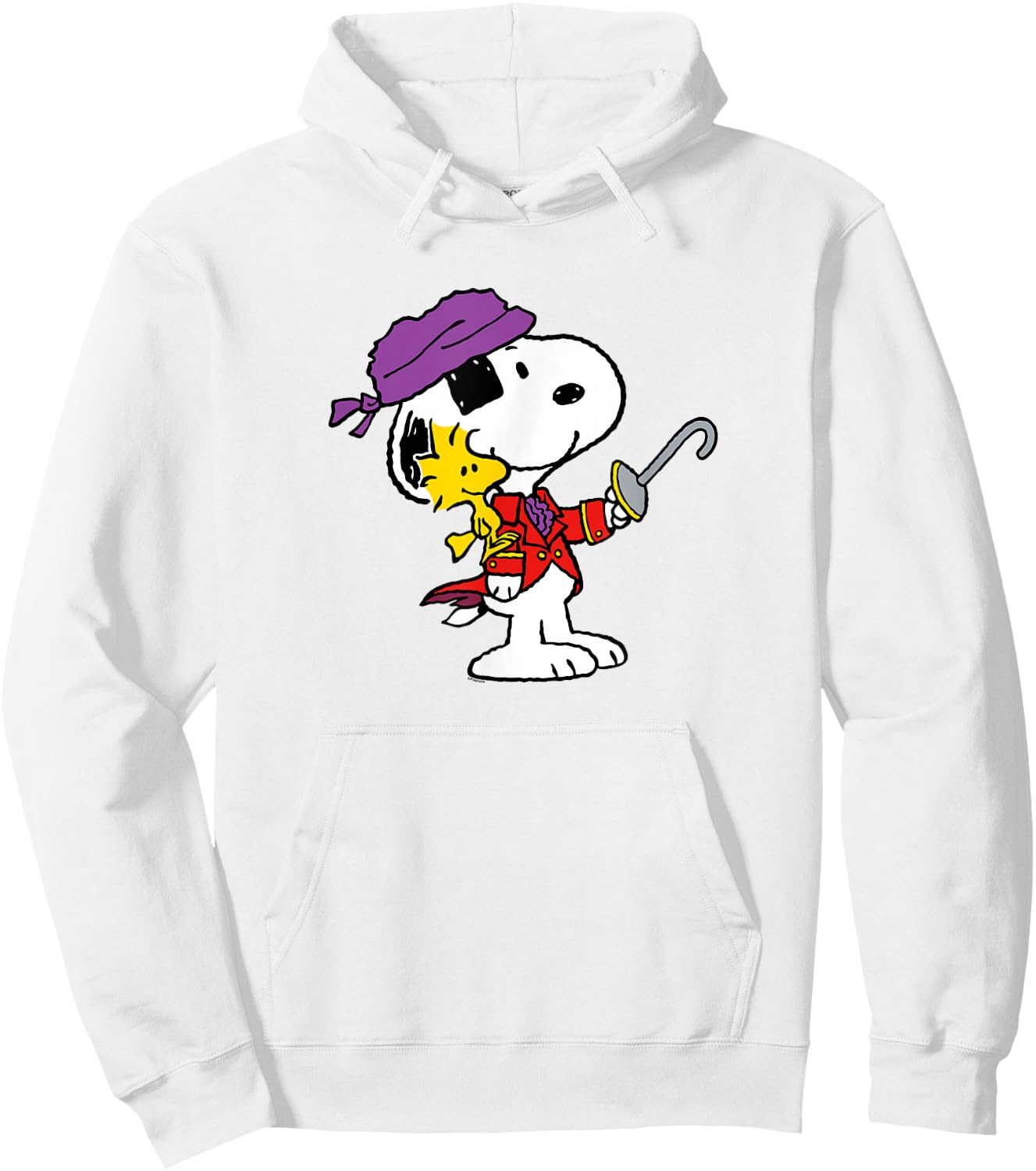 Peanuts Ahoy Snoopy and Woodstock Hoodie - Hoodie | White