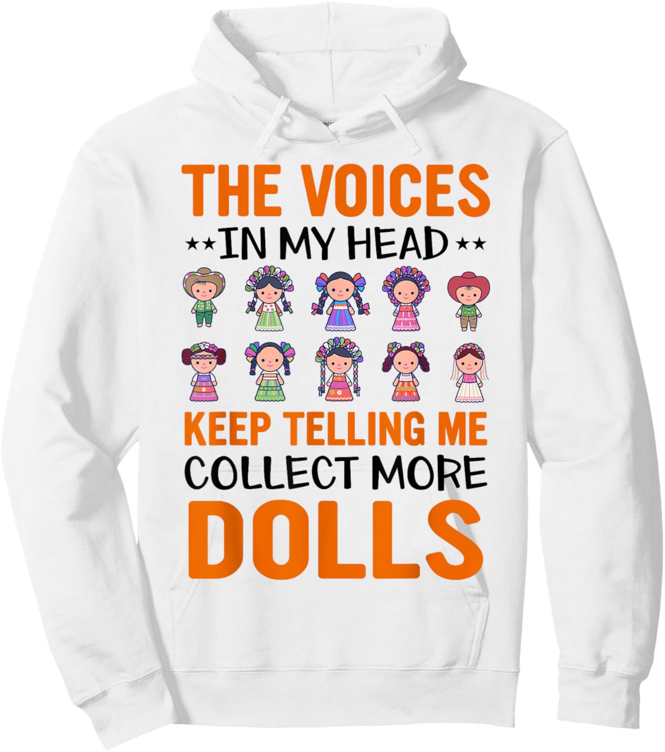Collectible Doll Porcelain Doll Antique Doll Lover Hoodie - Hoodie | White