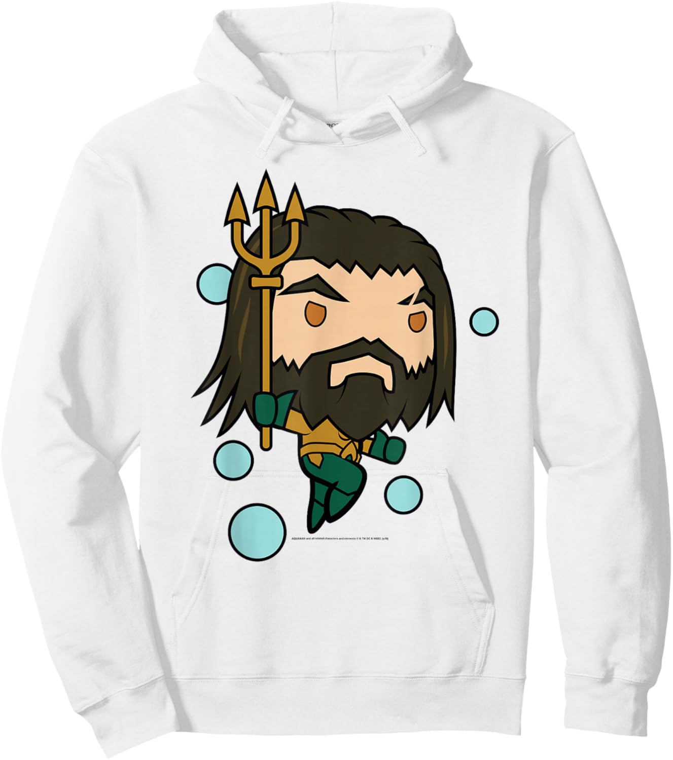 Aquaman Movie Chibi Aquaman Hoodie - Hoodie | White