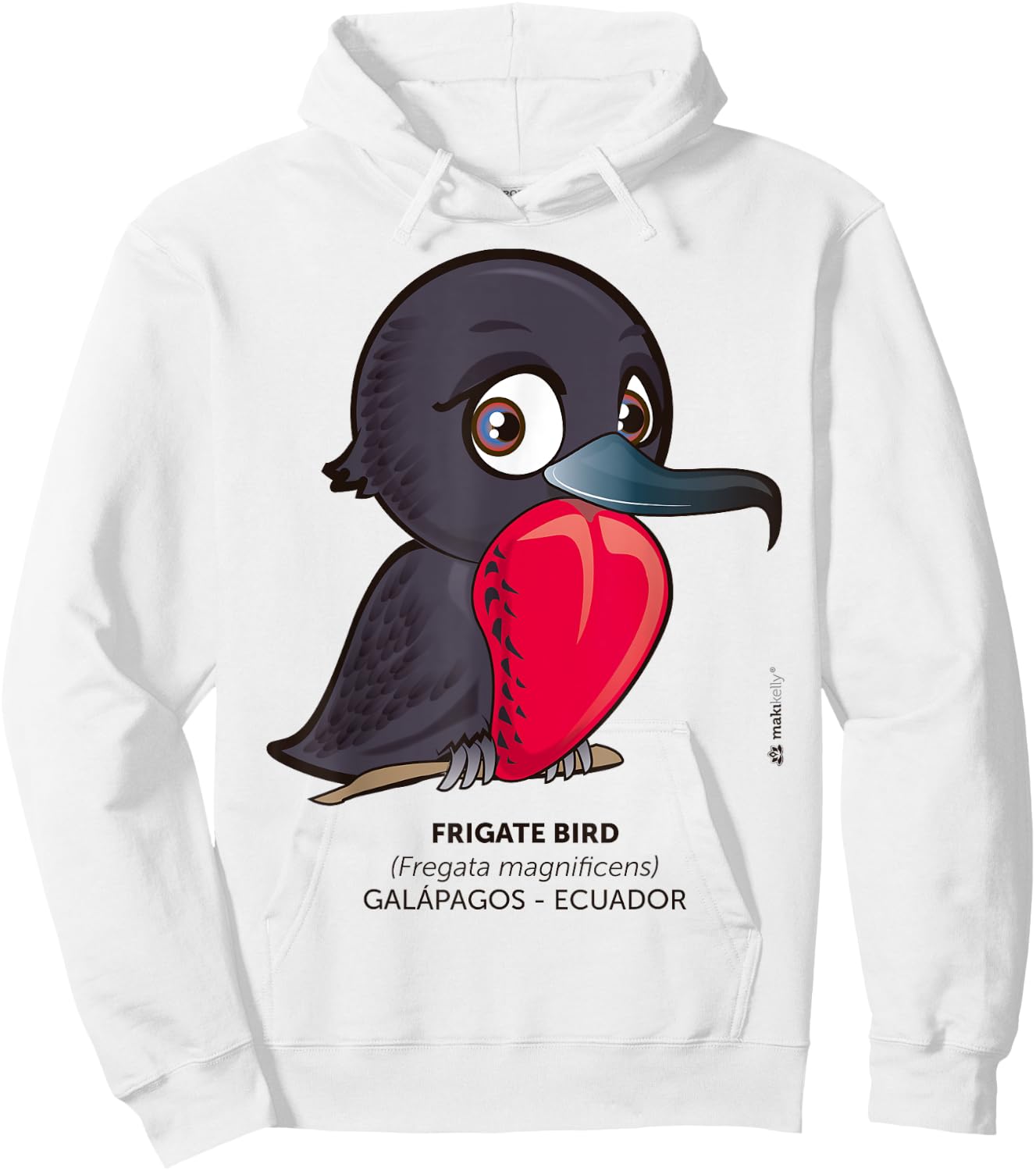 Frigate Bird Hoodie - Hoodie | White