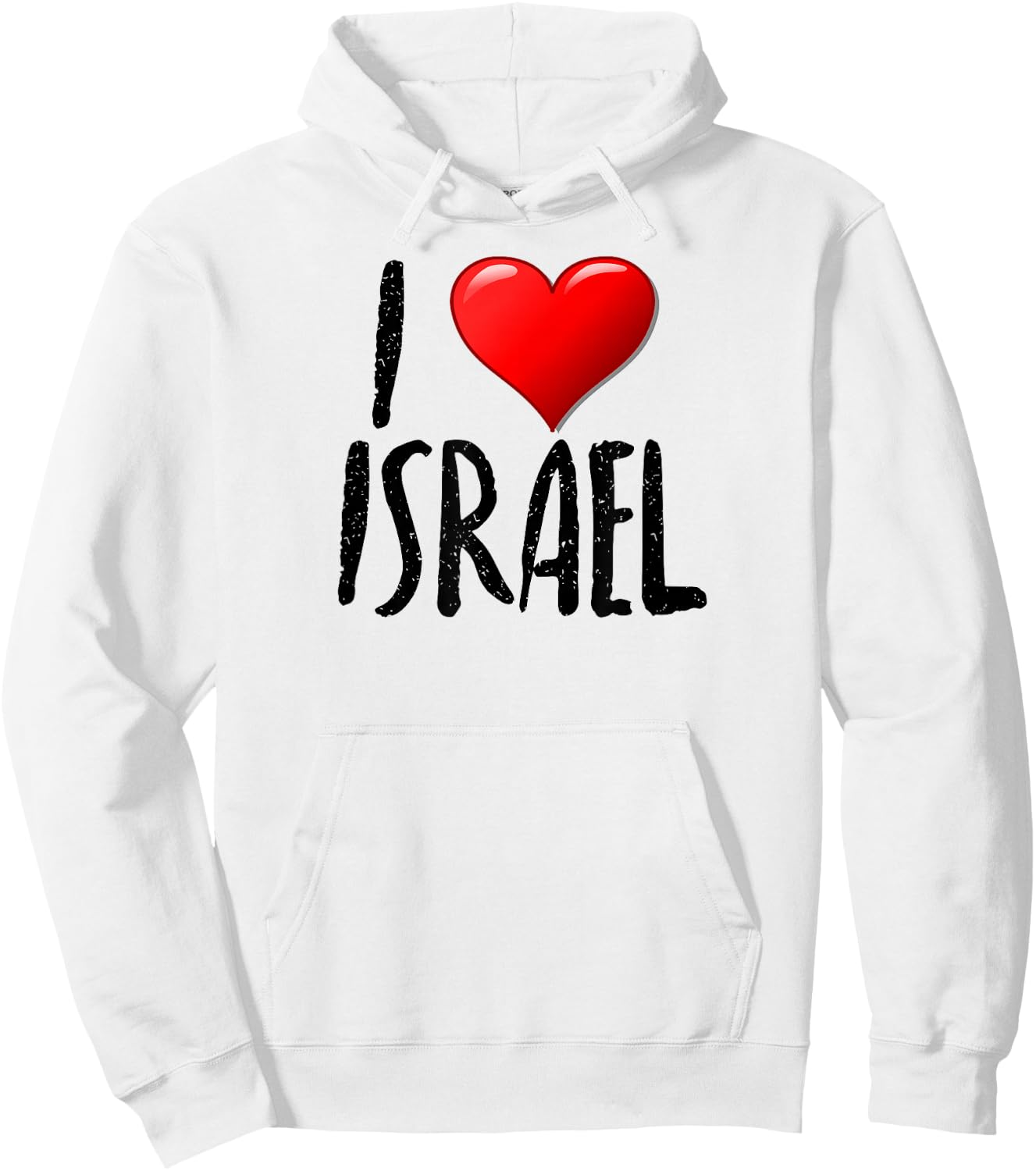 I Love Israel- - Traveler - Souvenir Hoodie - Hoodie | White