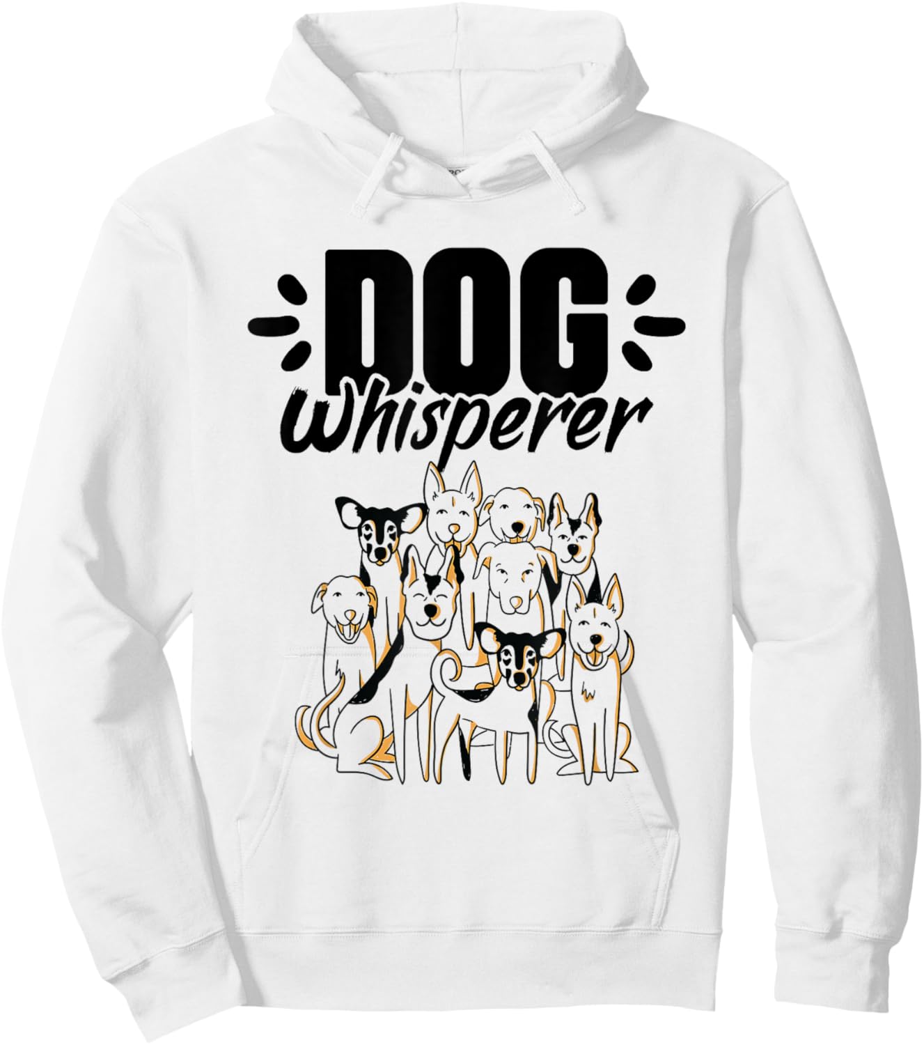 Dog Whisperer Breeds Pup Pet Lover Whisperer Trainer Hoodie - Hoodie | White