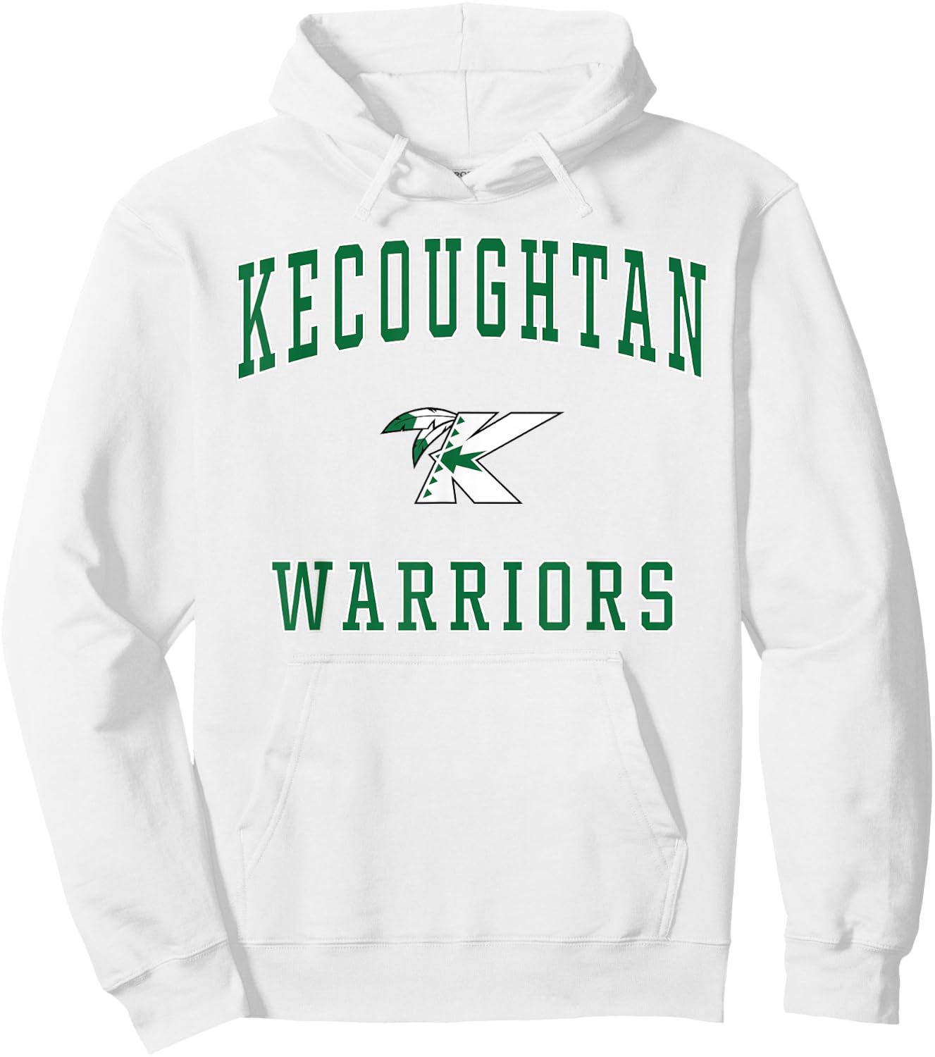 Kecoughtan High School Warriors Hoodie - Hoodie | White
