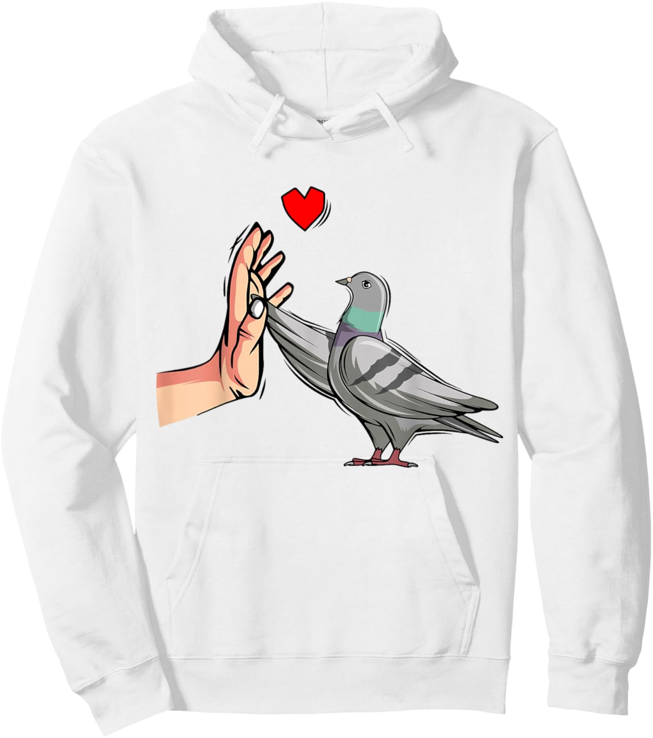 Pigeon Lover Men Women Kids Hoodie - Hoodie | White