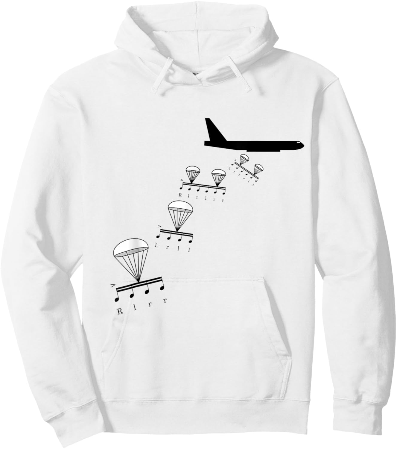 Paradiddles Hoodie - Hoodie | White