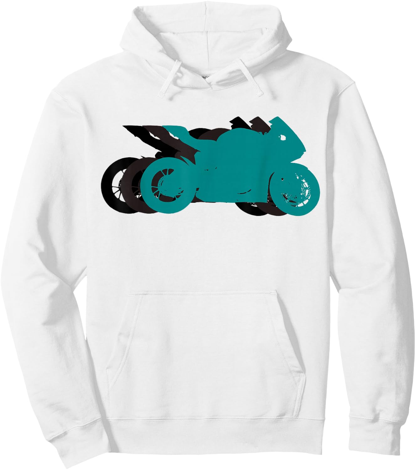 Sport Bike Crotch Rocket Gift Men Motorcycle Track Day Hoodie - Hoodie | White