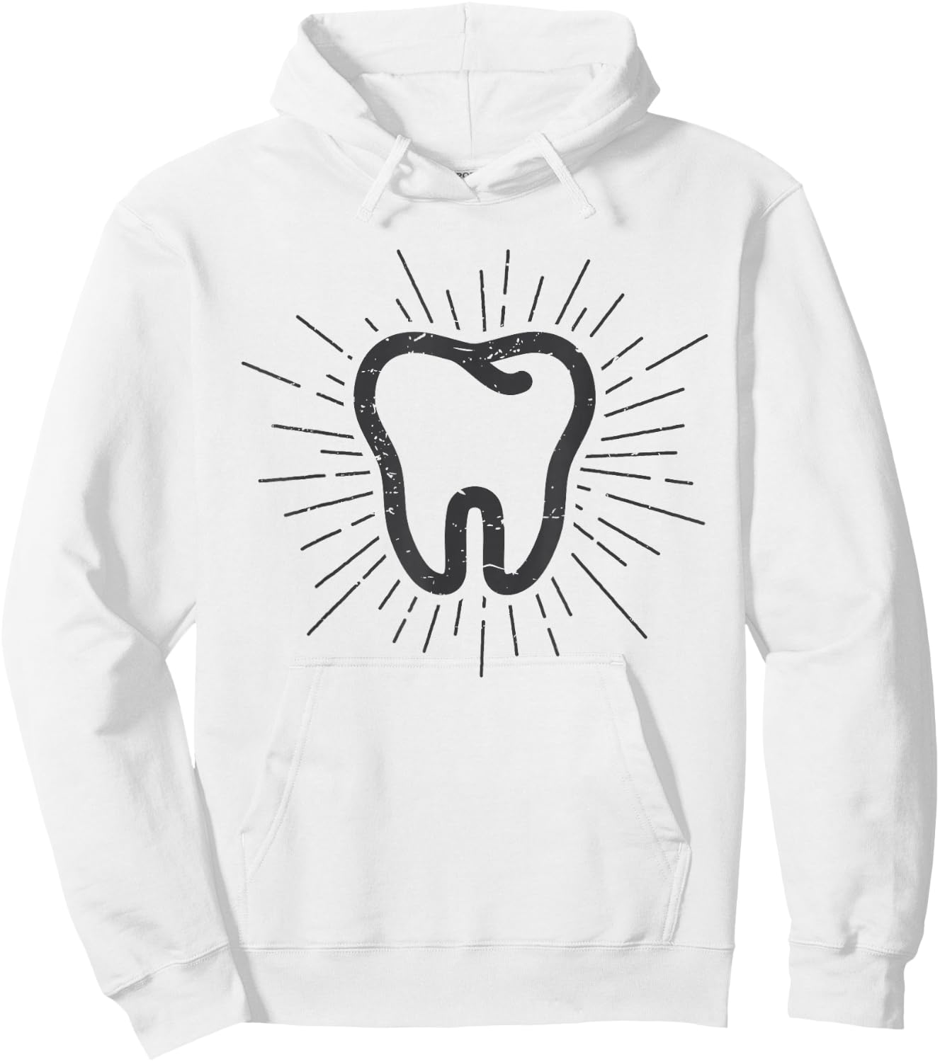 Tooth Dentist Hygienist Dental Oral Hygiene Gift Hoodie - Hoodie | White