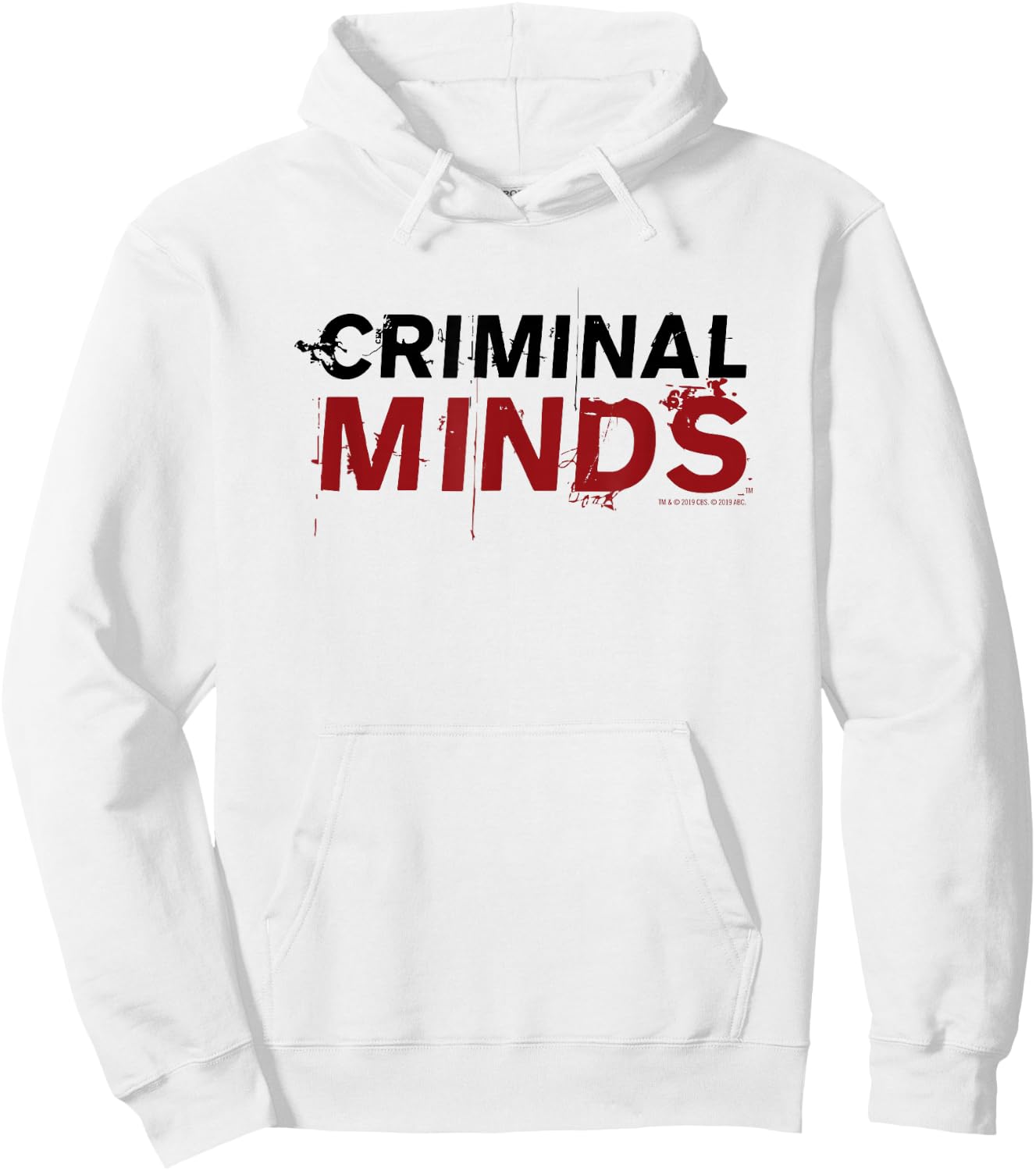 Criminal Minds Logo Hoodie - Hoodie | White