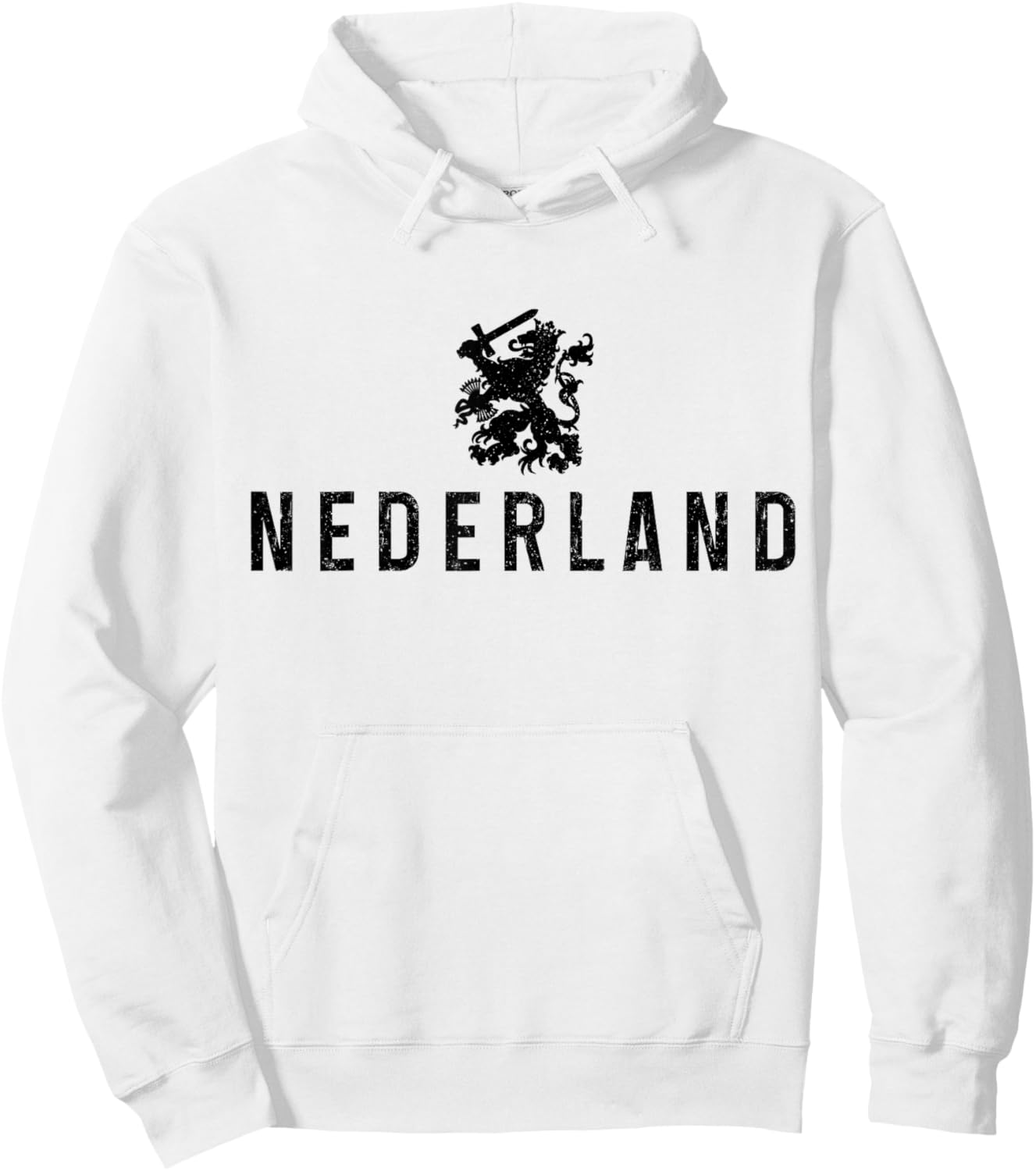 Nederland Netherlands Lion Dutch Holland Vintage Hoodie - Hoodie | White