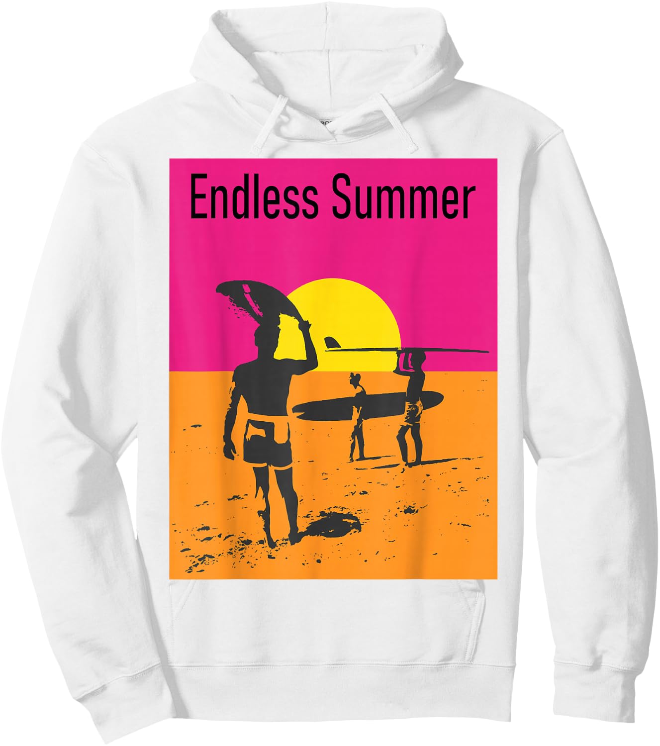 Endless Summer Surf Hoodie - Hoodie | White