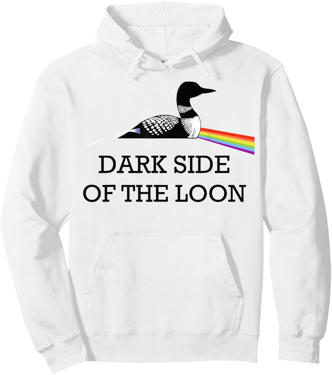 Duck Dark Side Of The Loon Hoodie - Hoodie | White