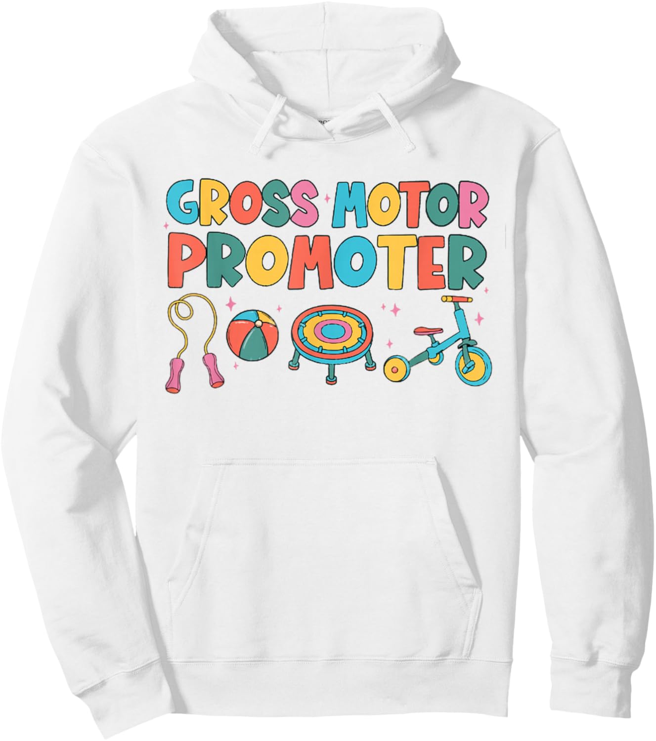 Gross Motor Promoter Physical Therapist Graduation PT Hoodie - Hoodie | White