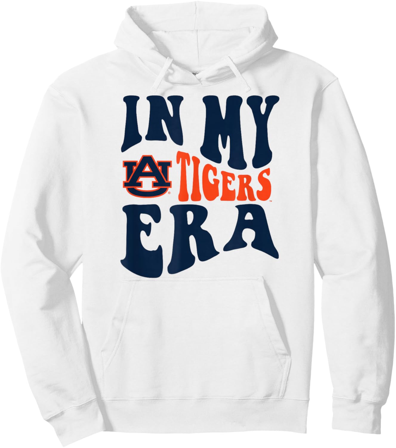 Auburn Tigers Era White Officially Licensed Hoodie - Hoodie | White