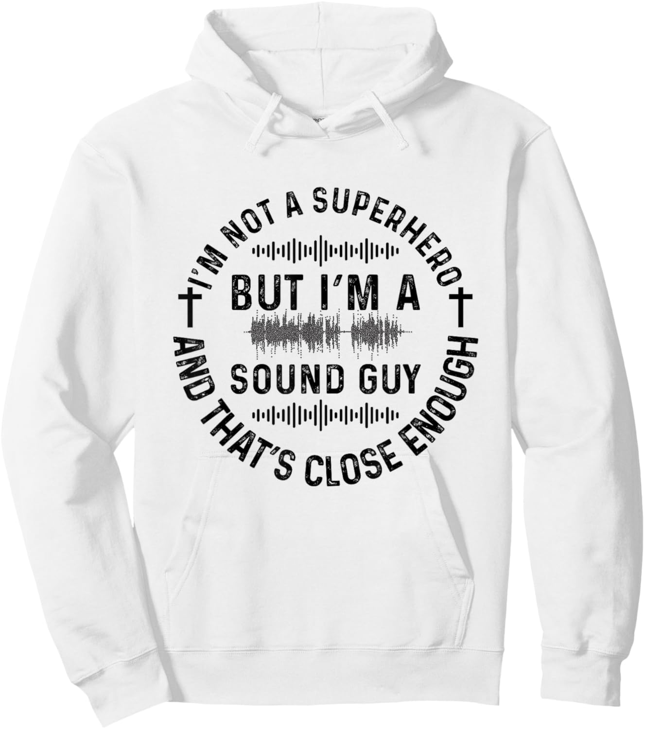 Funny Sound Guy Audio Engineer Sound Engineer Hoodie - Hoodie | White