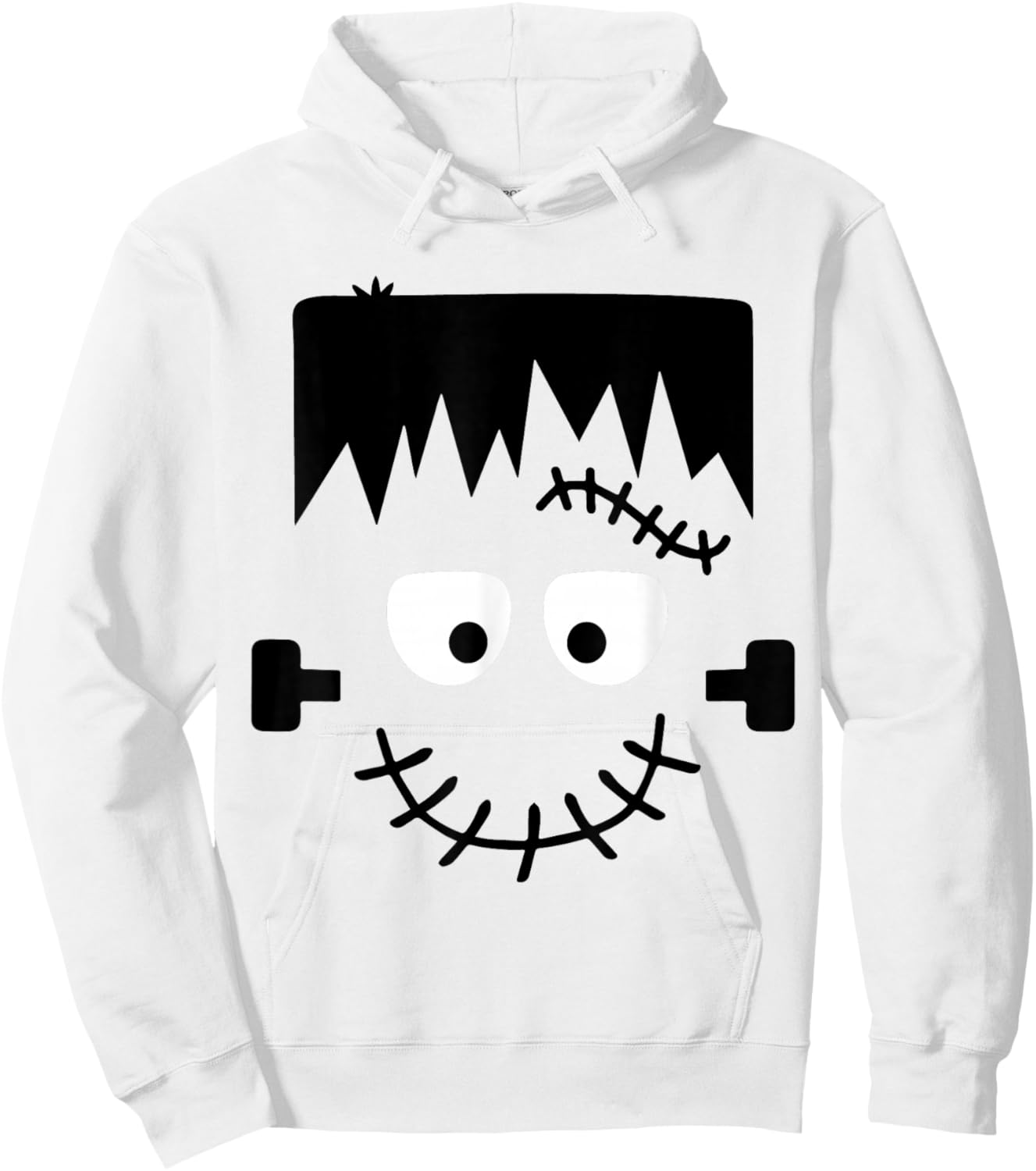 Frankenstein Monster Halloween Costume Hoodie - Hoodie | White
