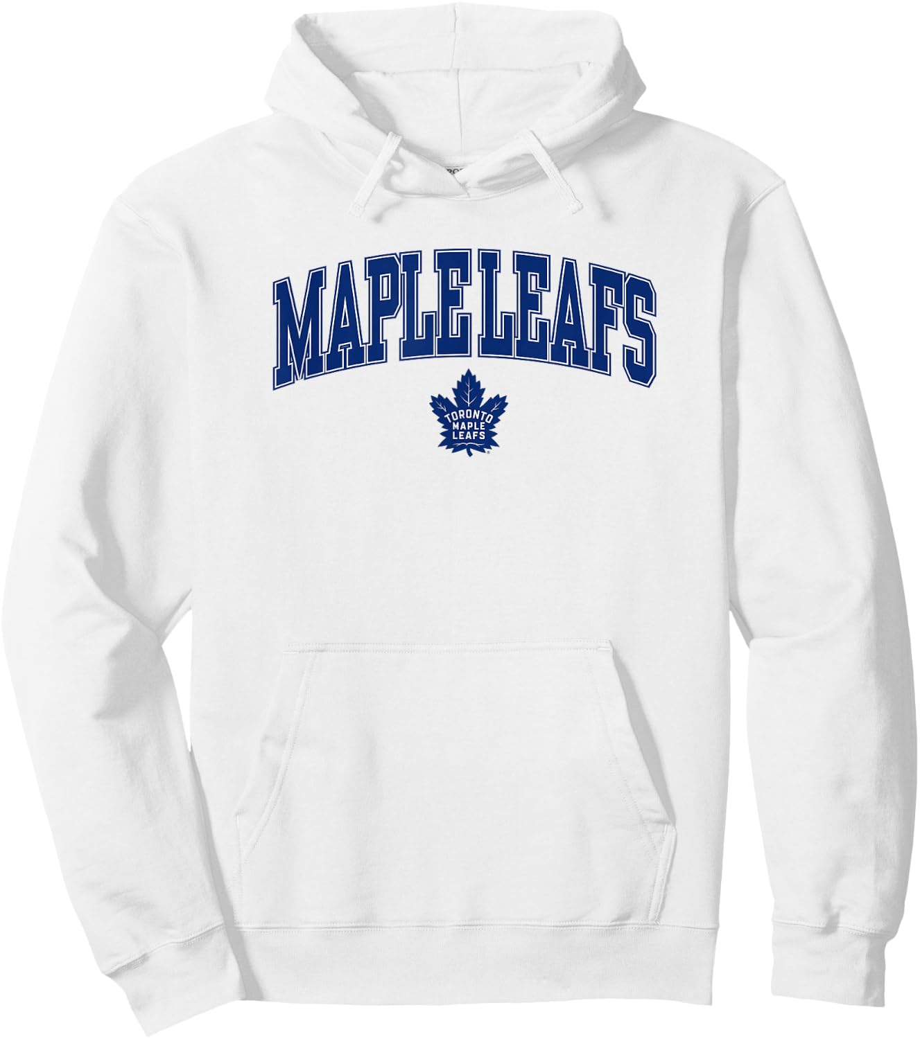 Toronto Maple Leafs Arch Over Gray Officially Licensed Hoodie - Hoodie | White