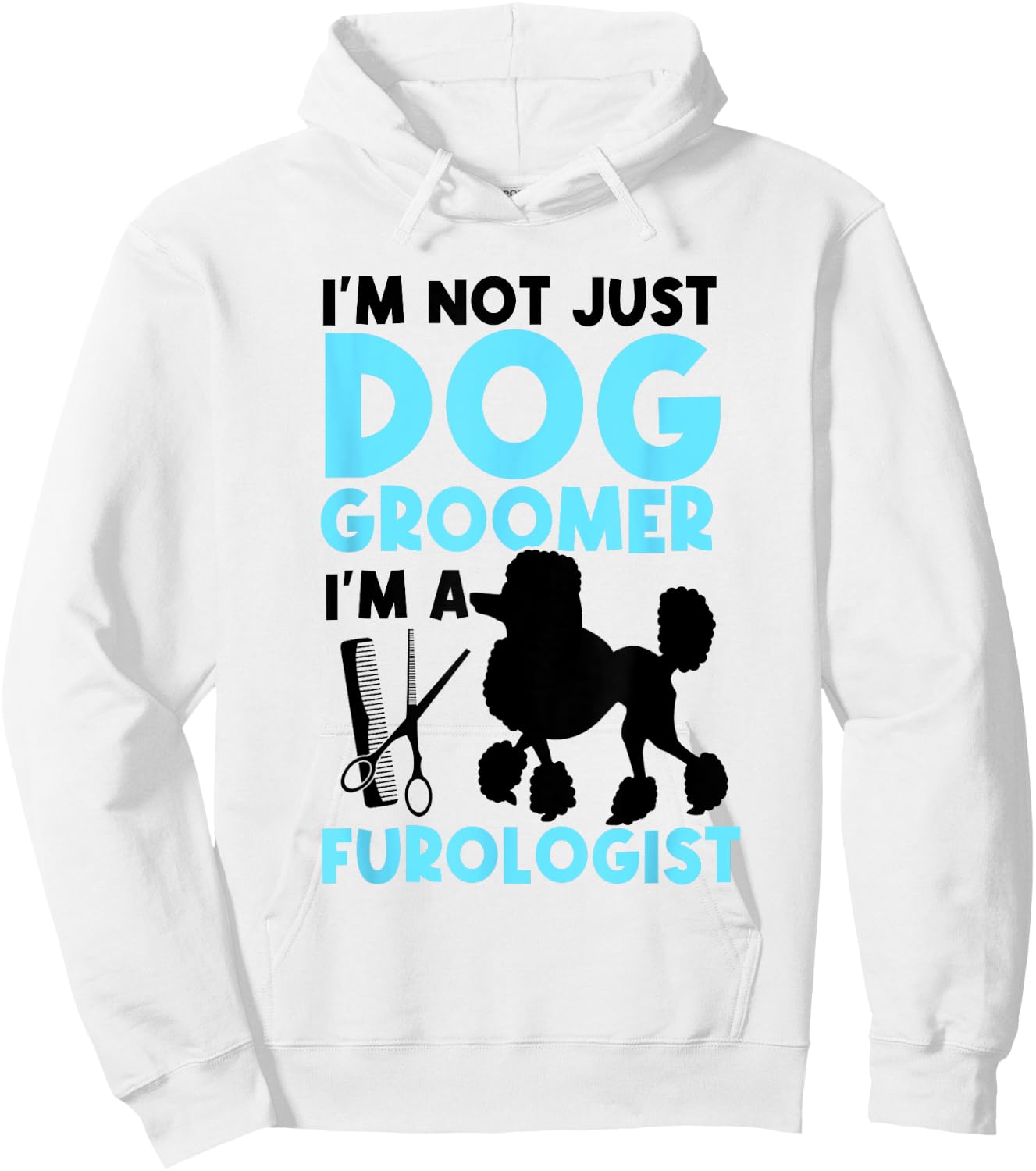 Pet Grooming Designs for Dog Groomer and Pet Groomer Women Hoodie - Hoodie | White
