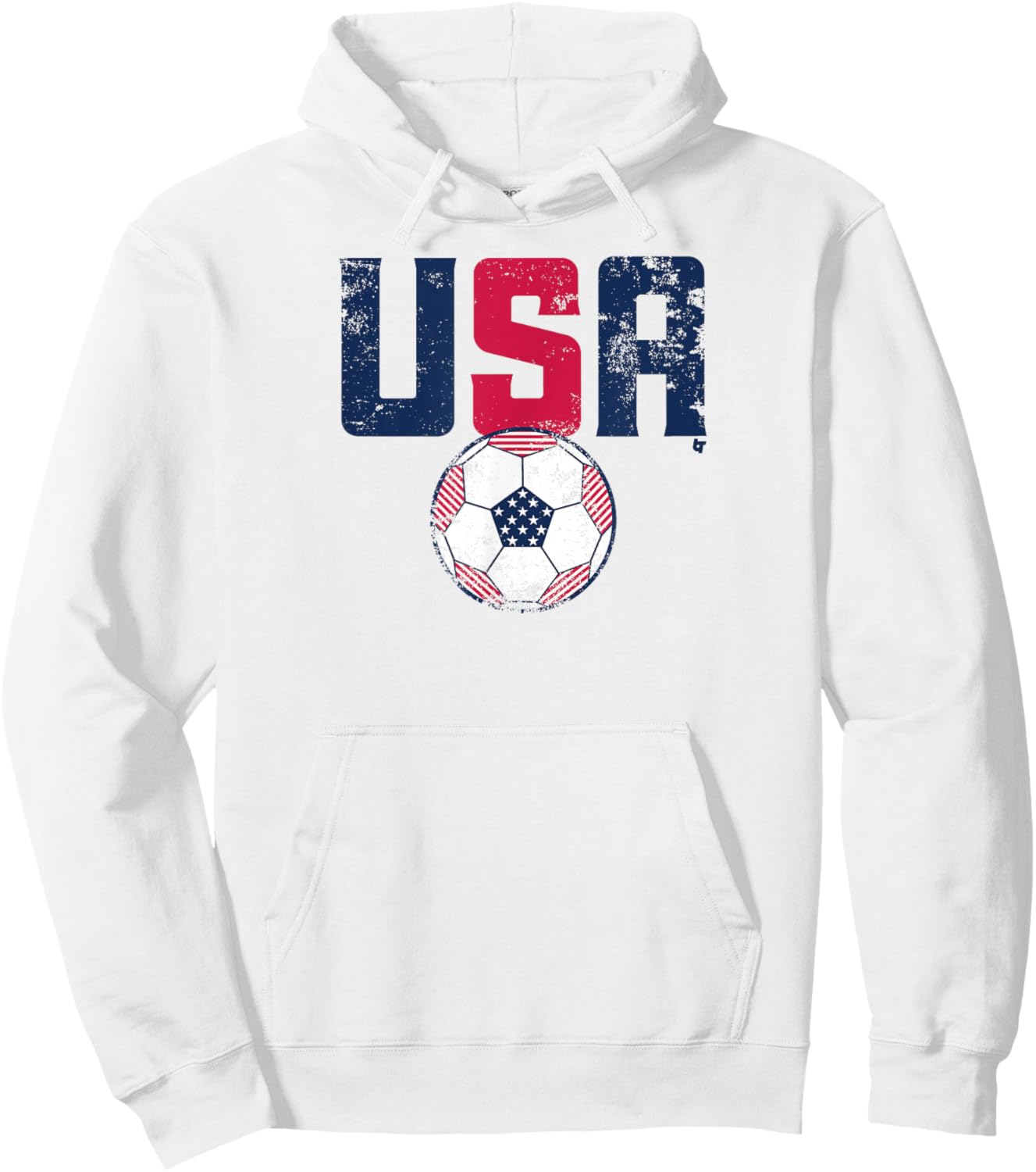 USA Soccer Hoodie - Hoodie | White