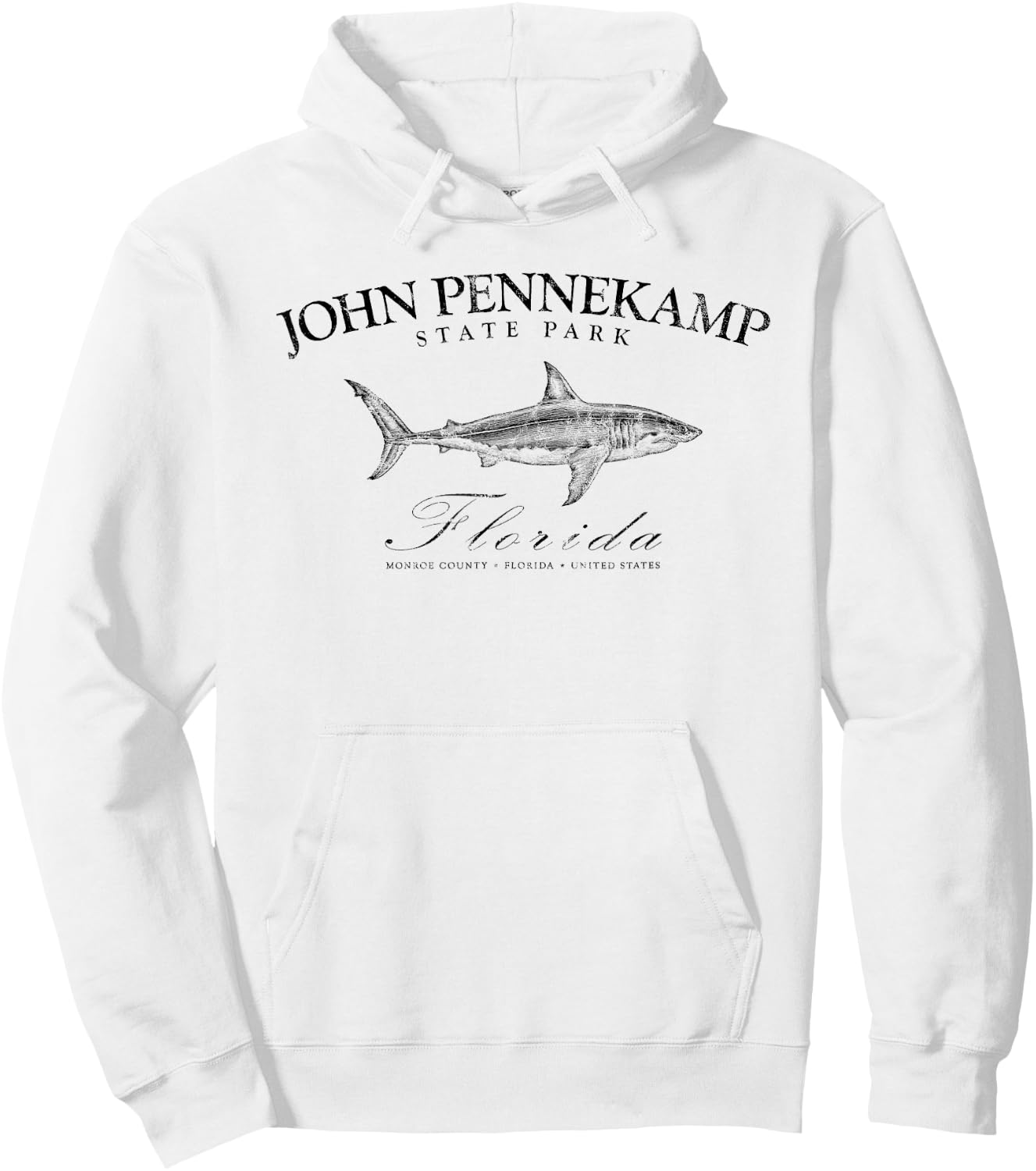 John Pennekamp Coral Reef State Park Scuba Diving Fishing Hoodie - Hoodie | White