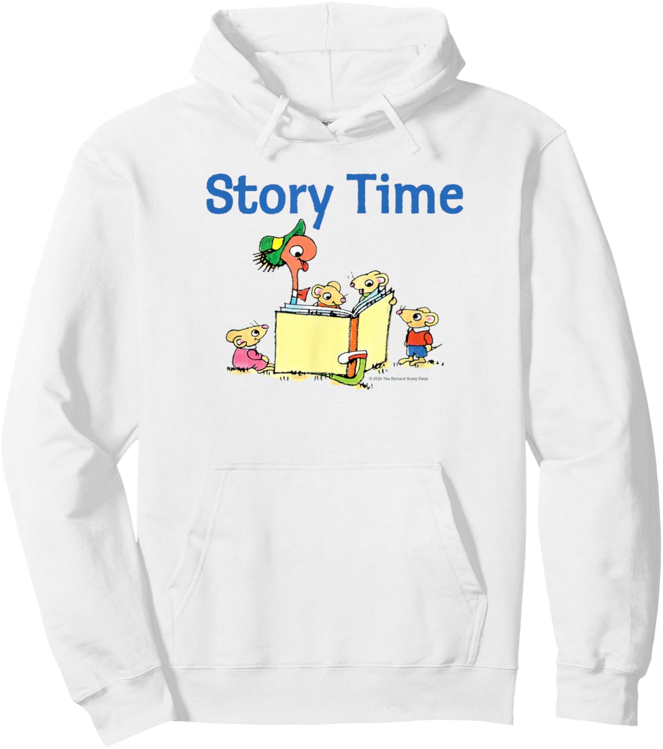 Richard Scarry Story Time Hoodie - Hoodie | White