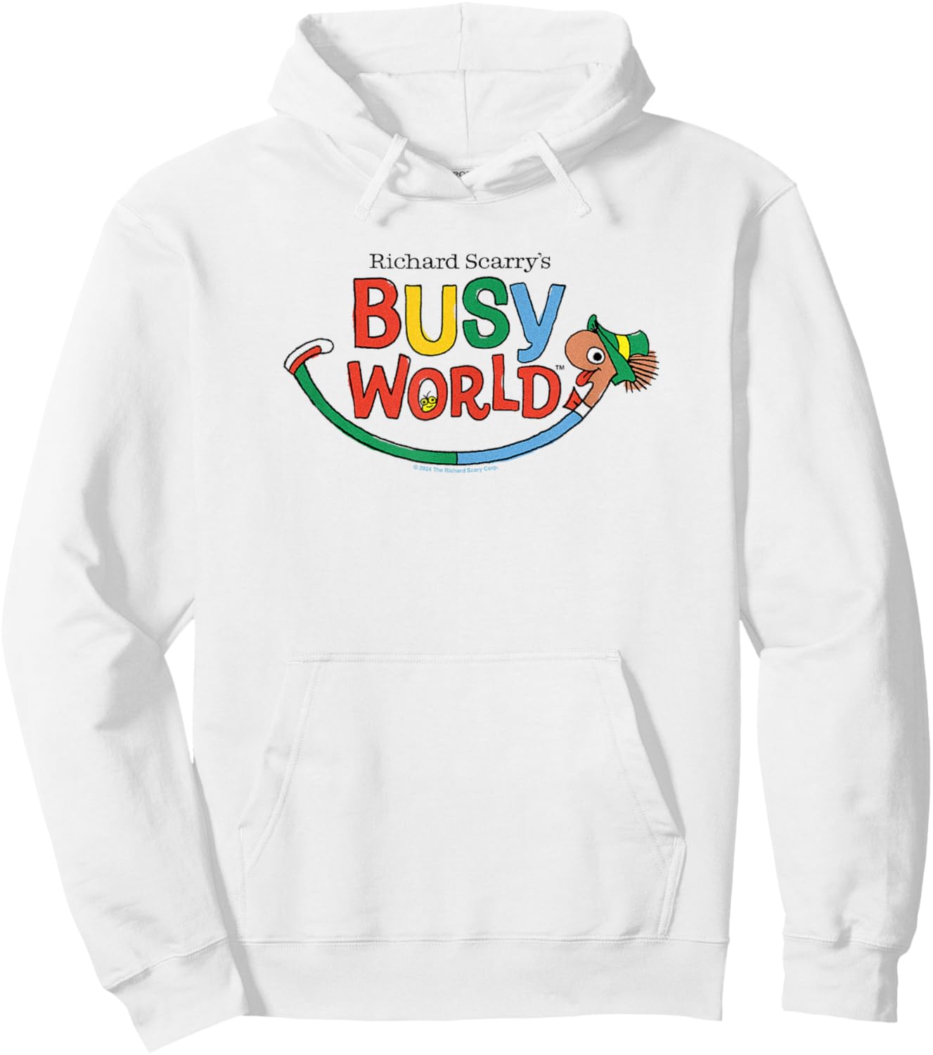 Richard Scarry Busy World Hoodie - Hoodie | White