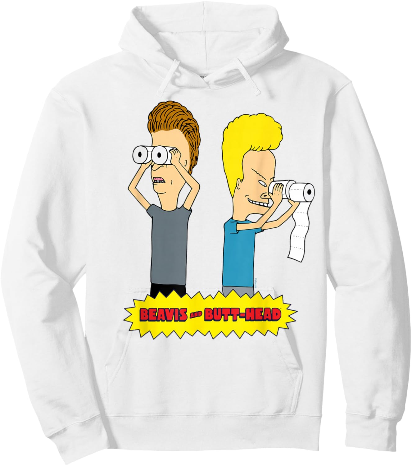 MTV - Beavis and Butthead Hoodie - Hoodie | White