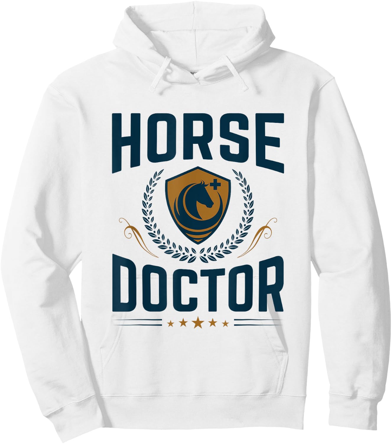 Horse Vet - Equine Veterinarian Gifts - Horse Doctor Hoodie - Hoodie | White