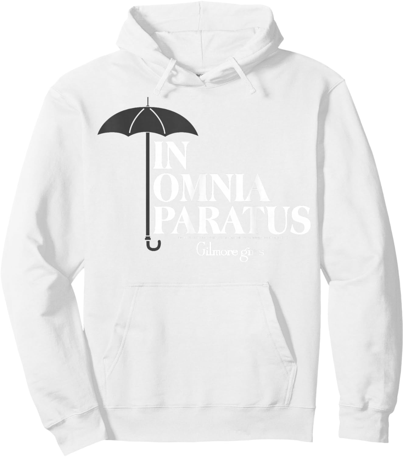 Gilmore Girls in Omnia Paratus Small Hoodie - Hoodie | White