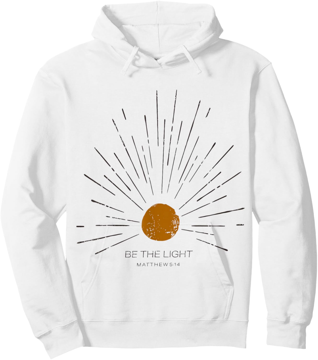 Be The Light Hoodie - Hoodie | White