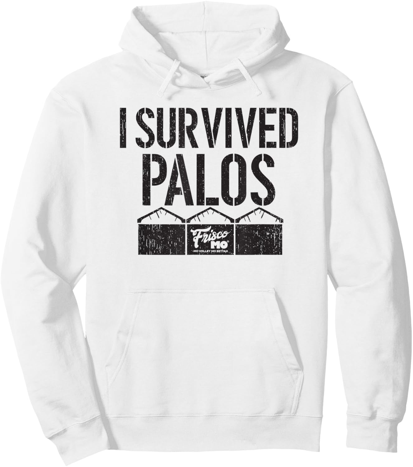 I Survived Palos Volleyball Hoodie - Hoodie | White