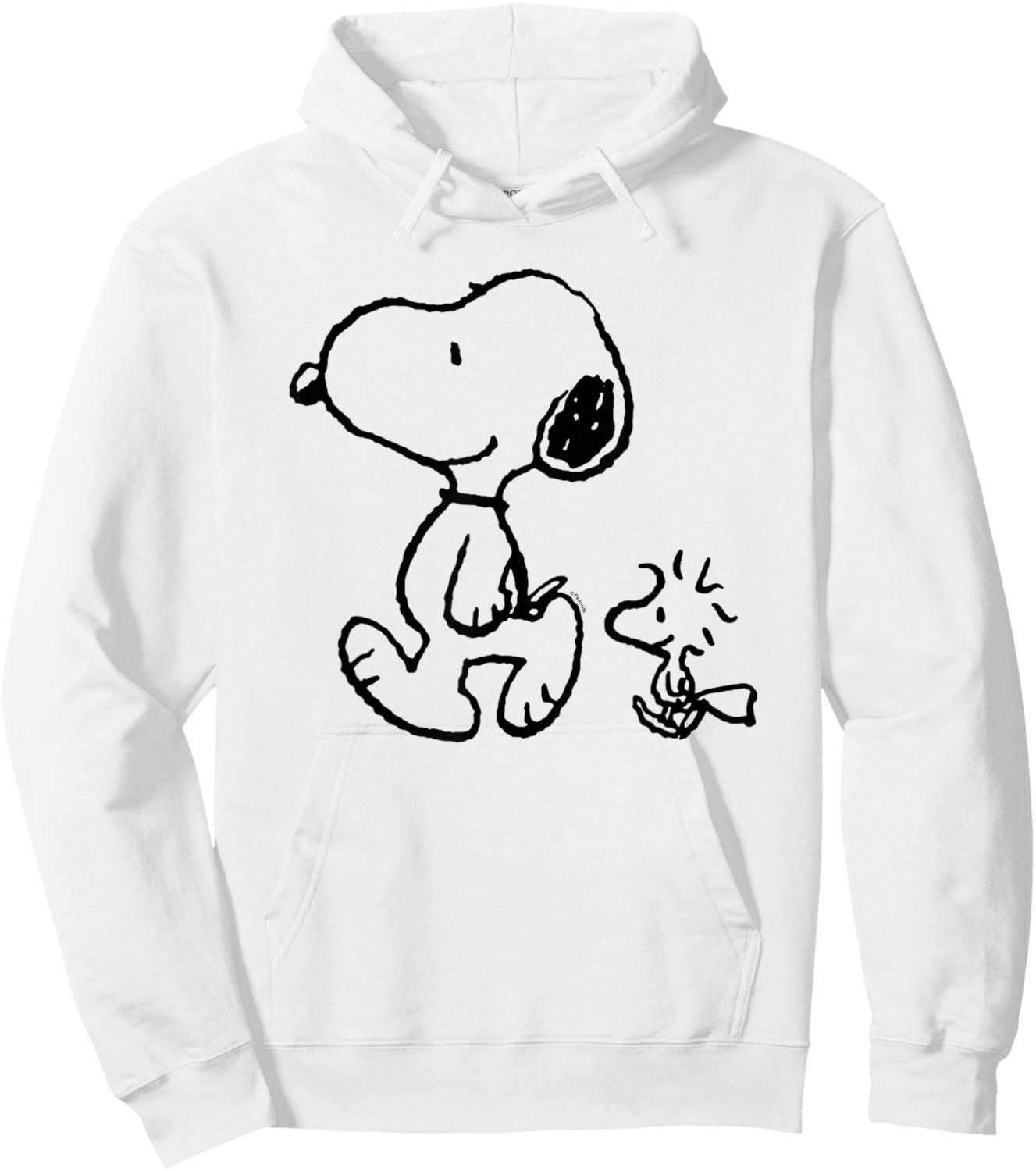 Peanuts - Snoopy Woodstock Walk Hoodie - Hoodie | White