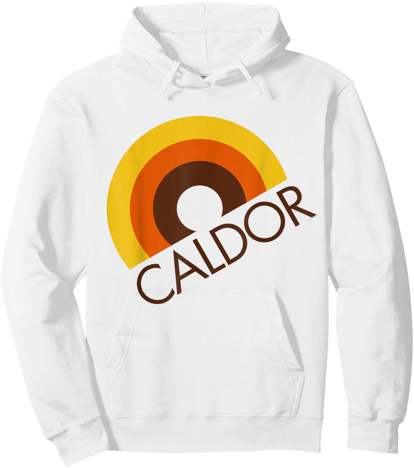 Caldor Department Store Vintage Retro Logo New England Hoodie - Hoodie | White