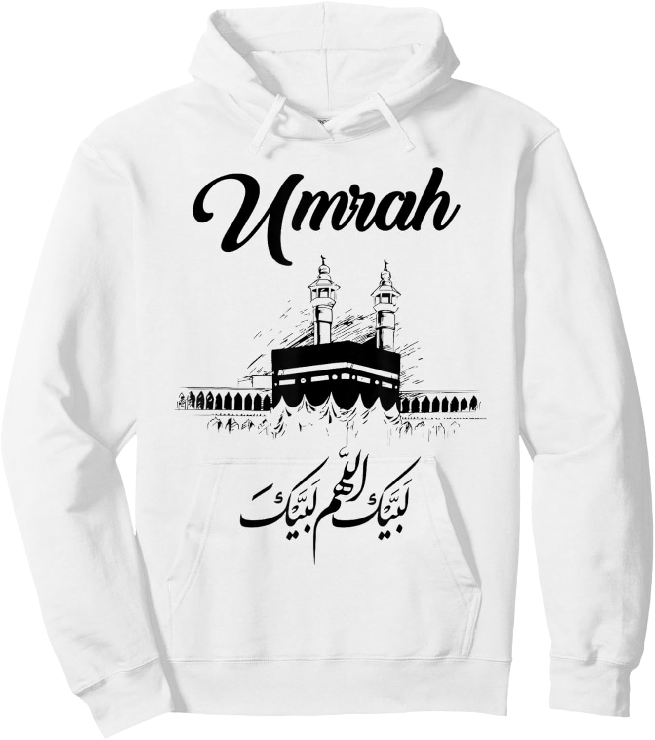 UMRAH Family Group Matching Umra Kaaba Hijj Muslim Muslimah Hoodie - Hoodie | White