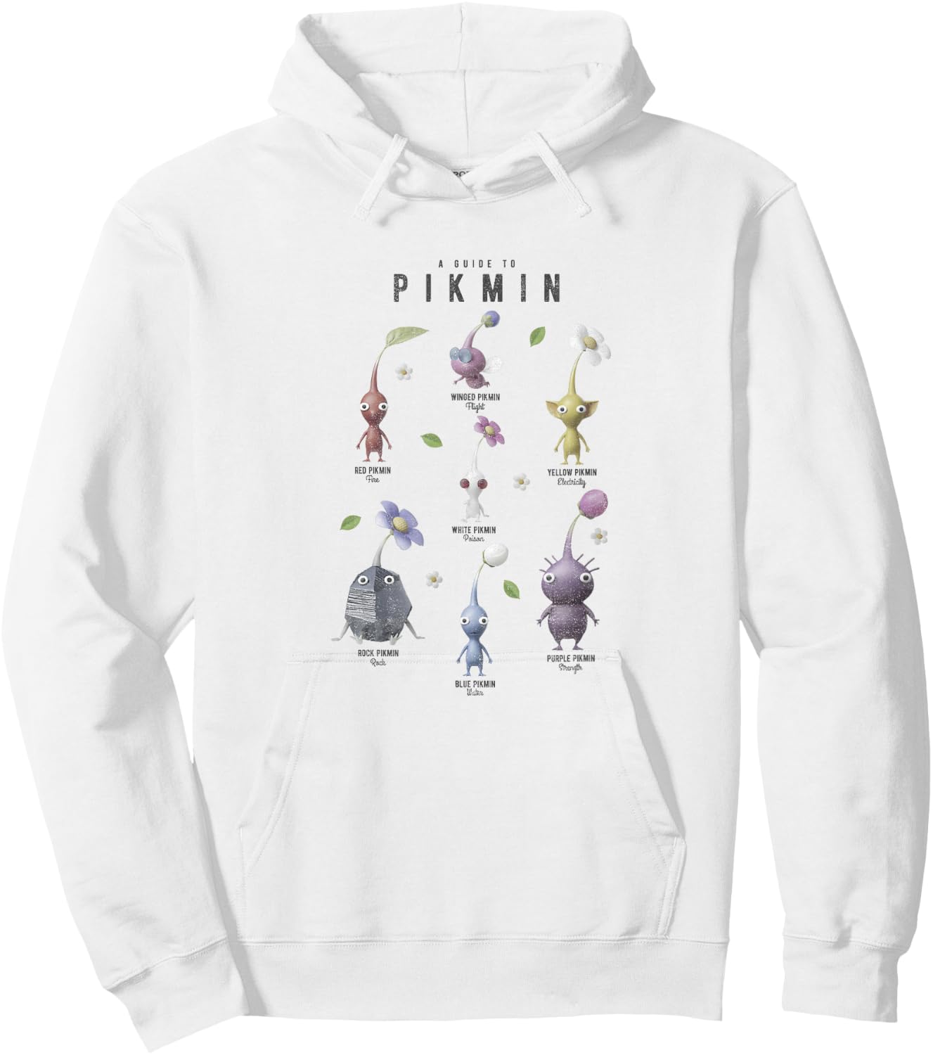 Pikmin A Guide To Pikmin Hoodie - Hoodie | White