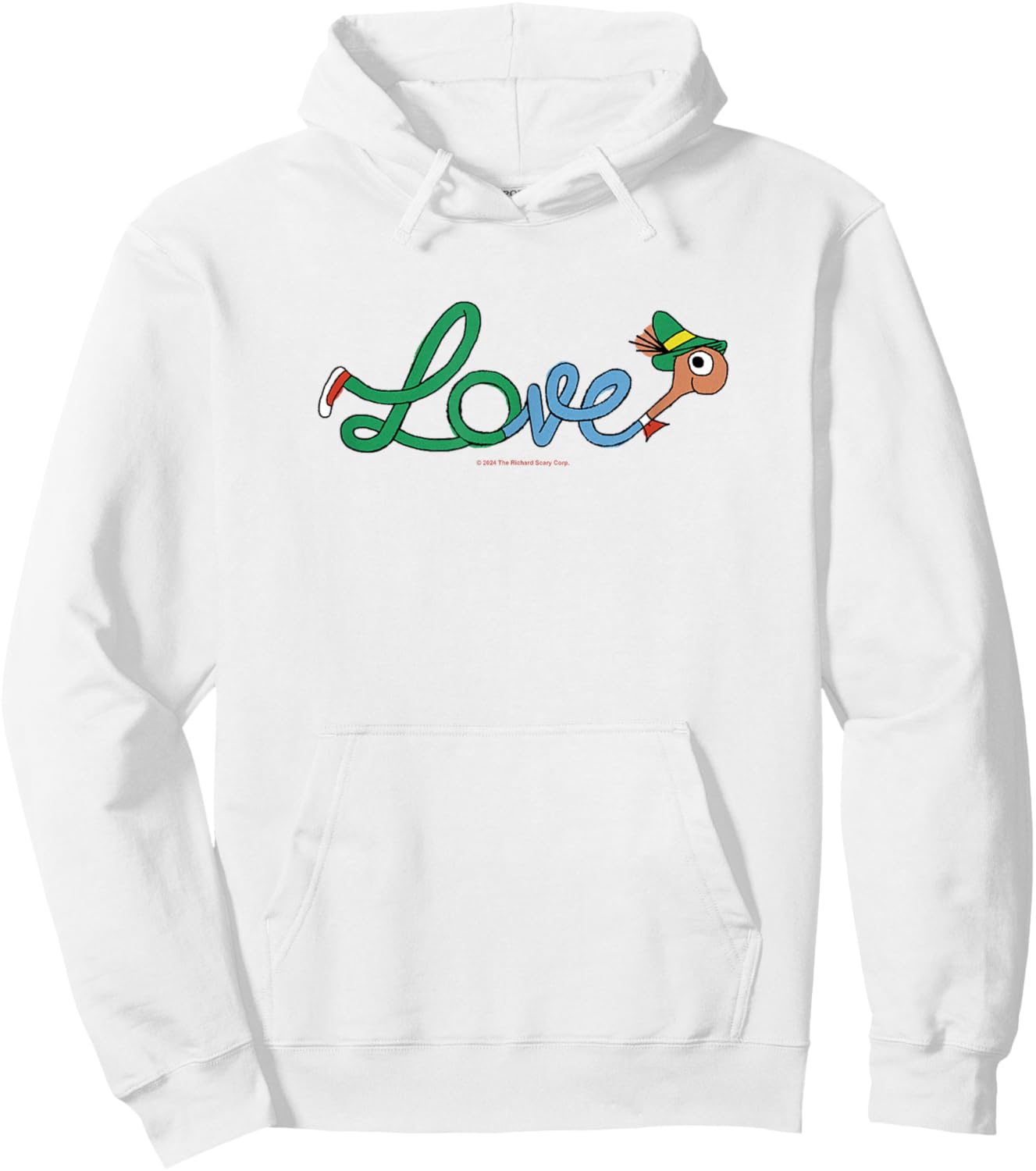 Richard Scarry Love Hoodie - Hoodie | White