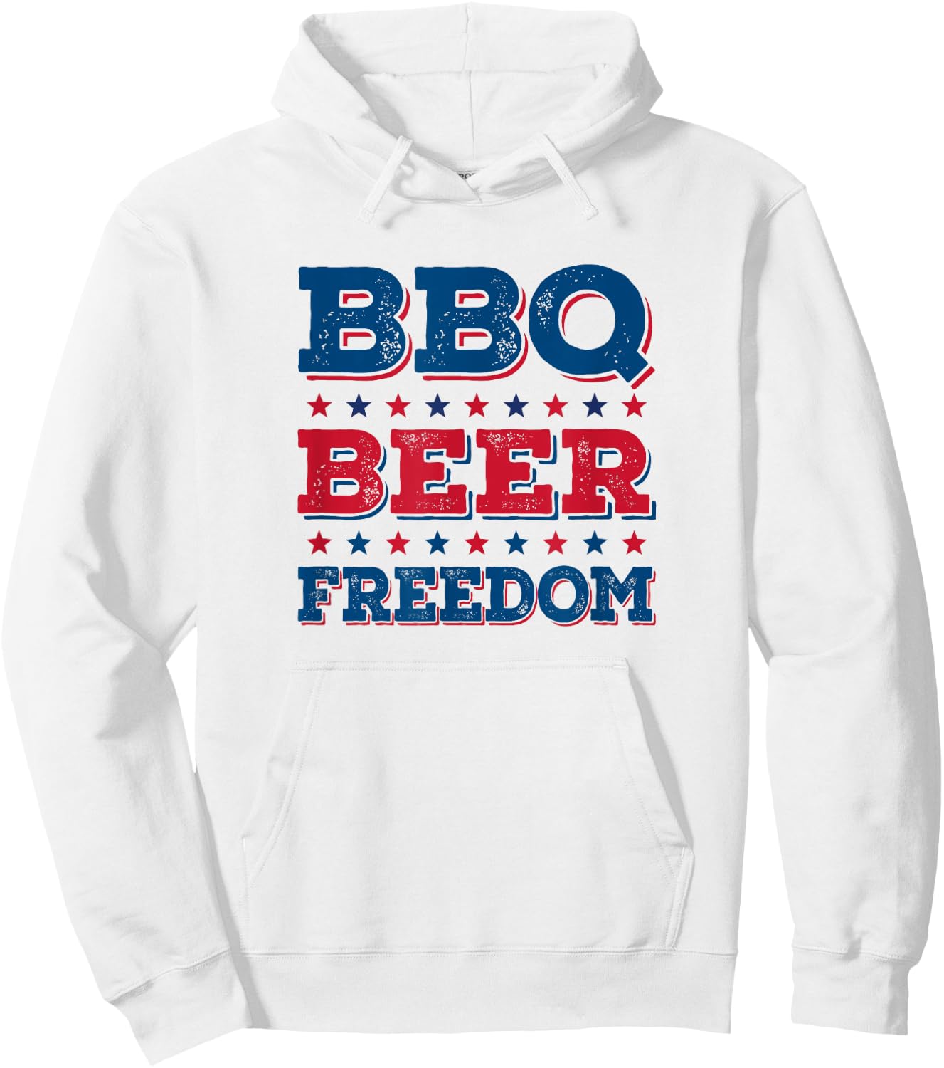 Bbq Beer Freedom Bbq, Beer, Freedom Hoodie - Hoodie | White
